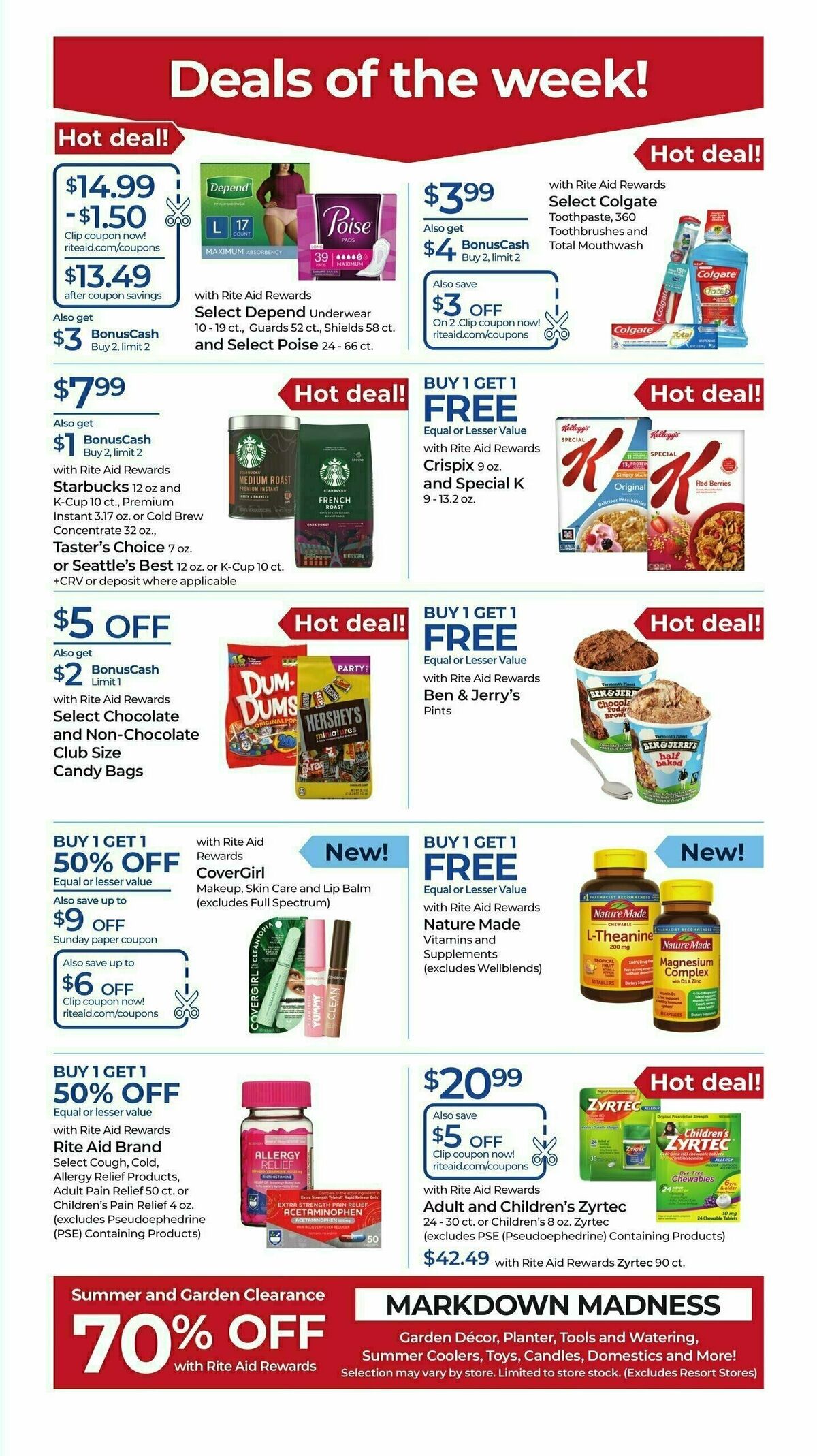 Rite Aid Weekly Ad from August 27