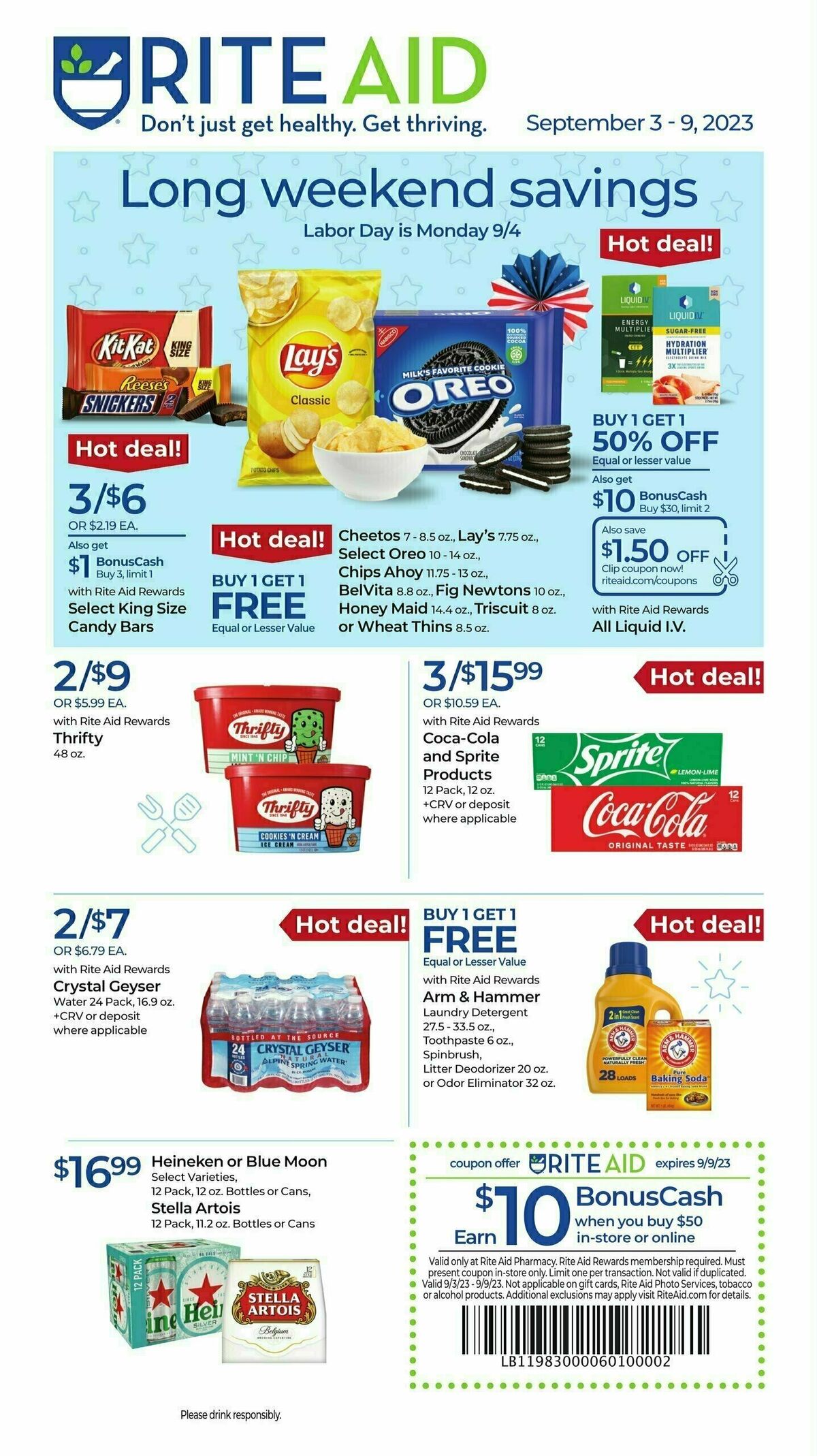 Rite Aid Weekly Ad from September 3