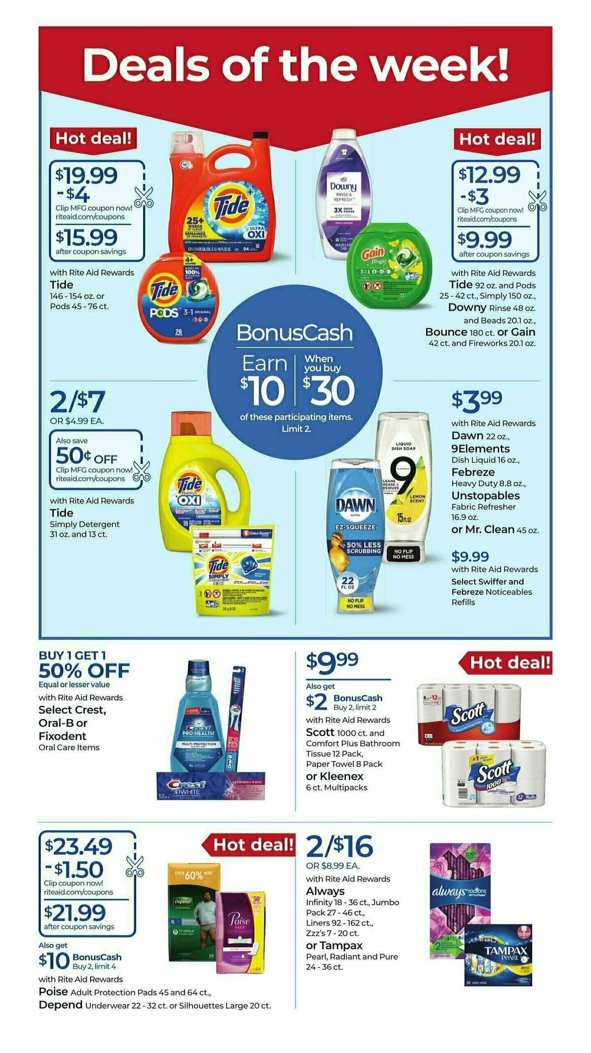 Rite Aid Weekly Ad from September 3