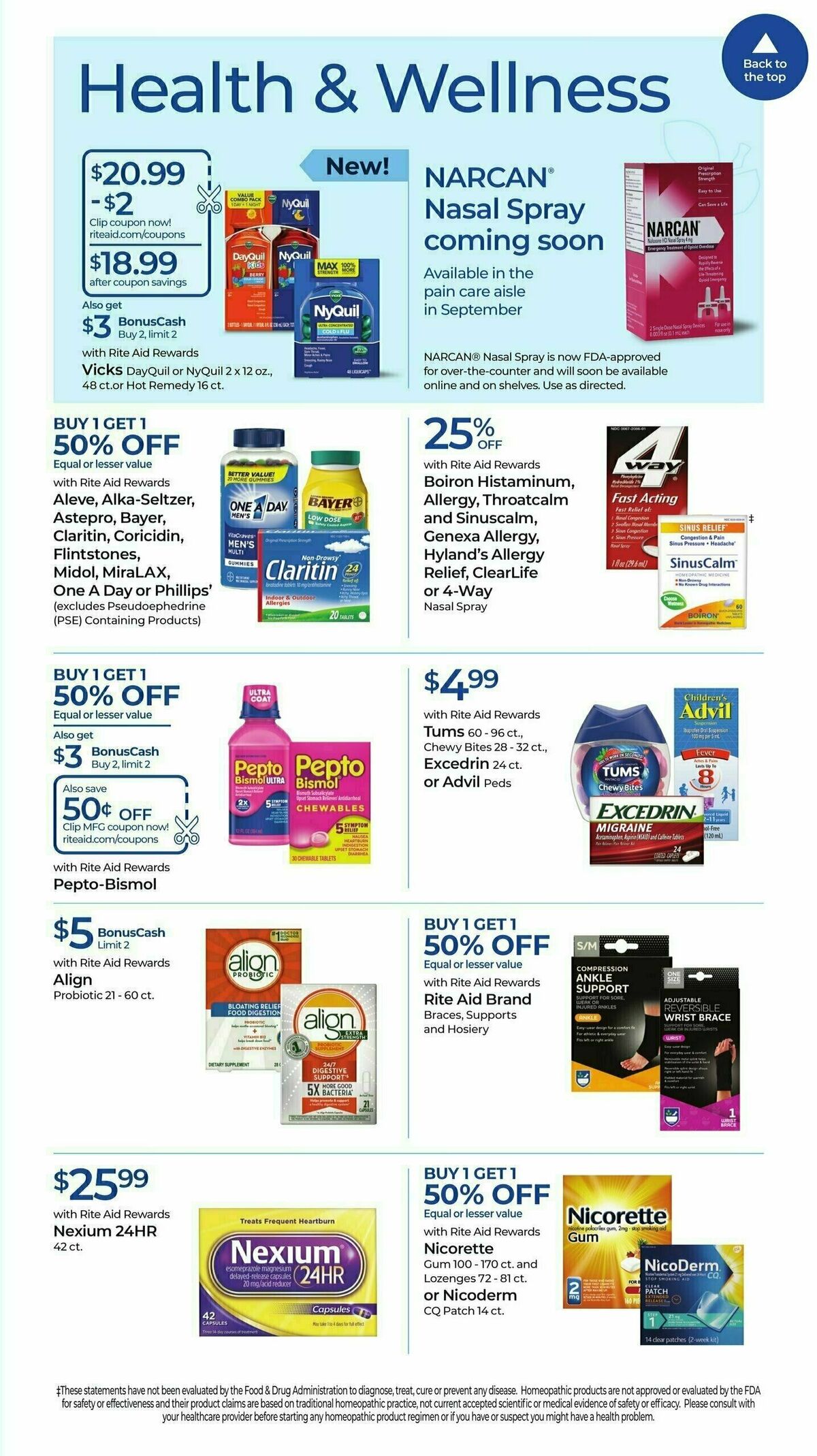 Rite Aid Weekly Ad from September 3