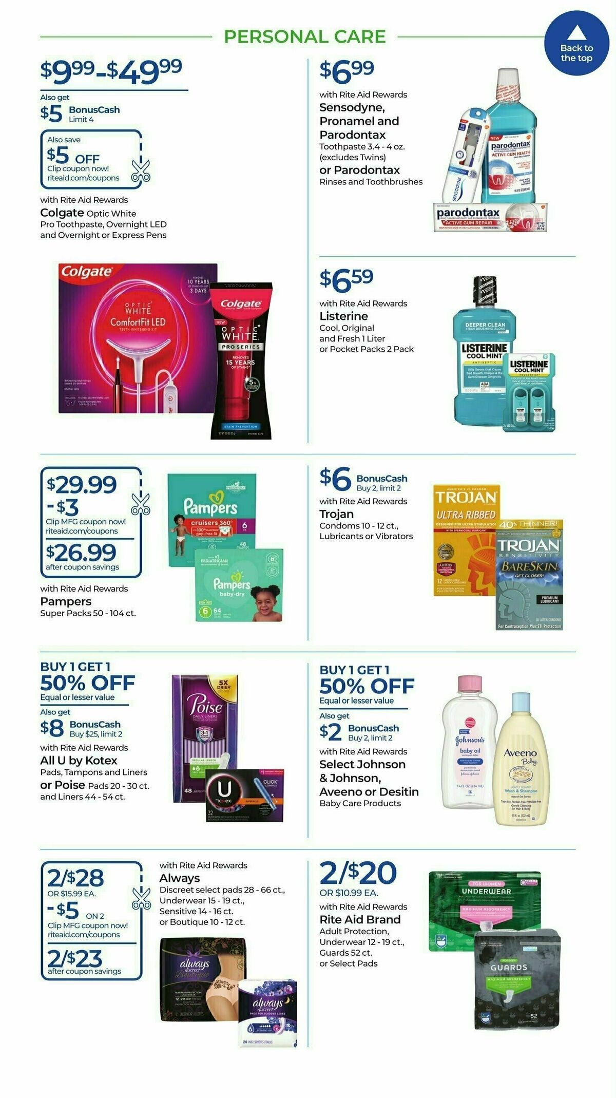 Rite Aid Weekly Ad from September 3