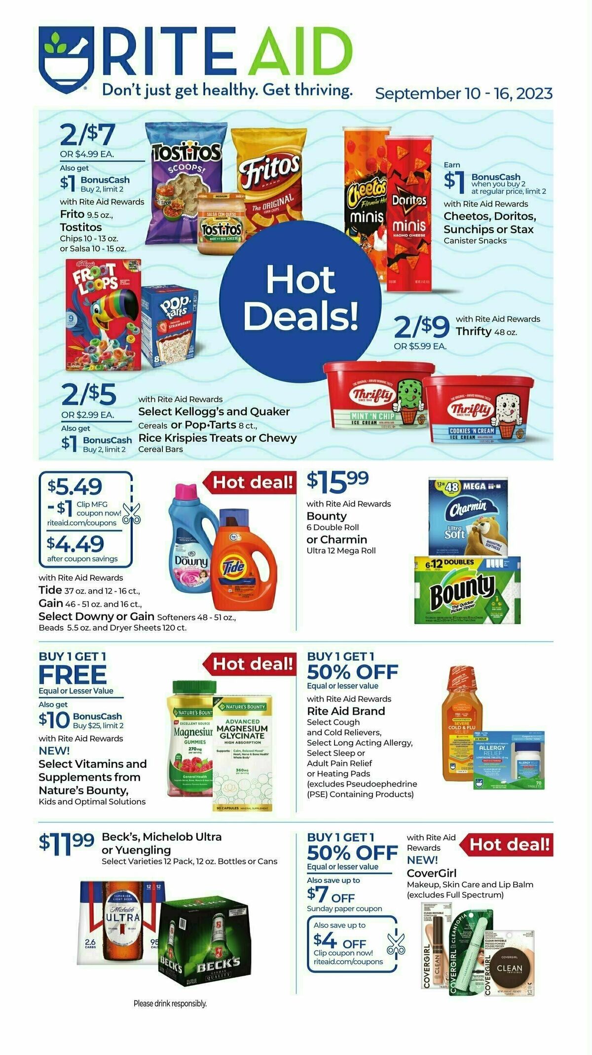 Rite Aid Weekly Ad from September 10