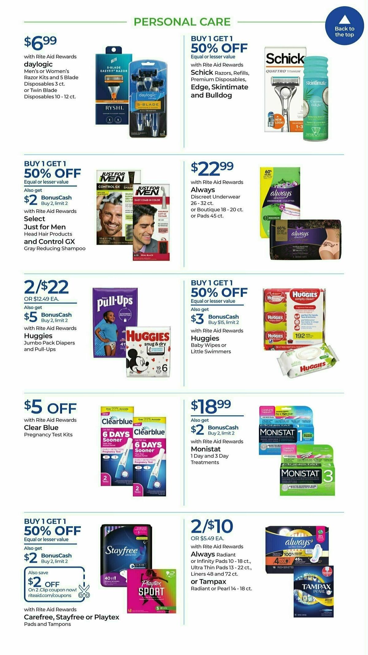 Rite Aid Weekly Ad from September 10