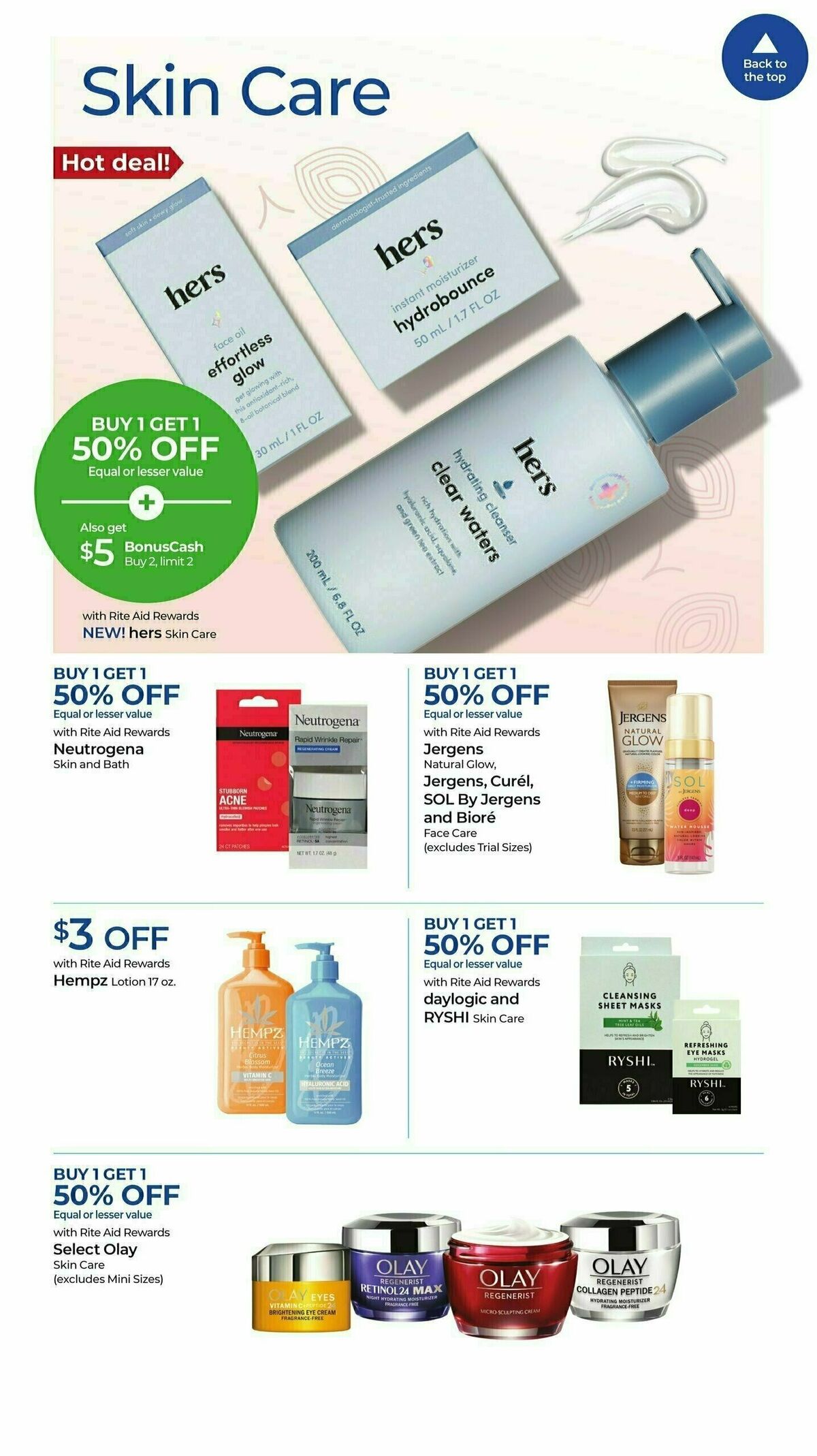 Rite Aid Weekly Ad from September 10