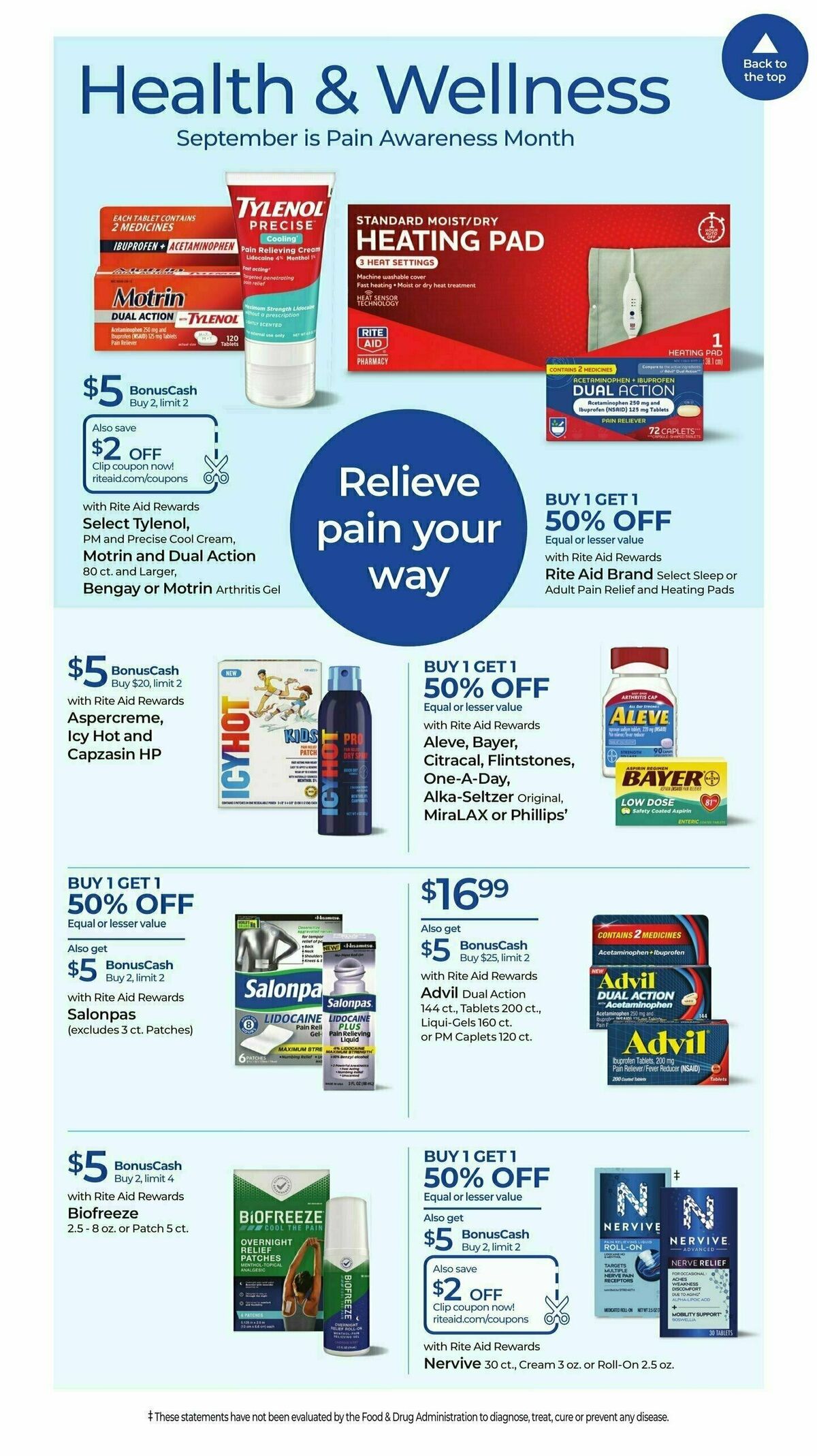 Rite Aid Weekly Ad from September 10