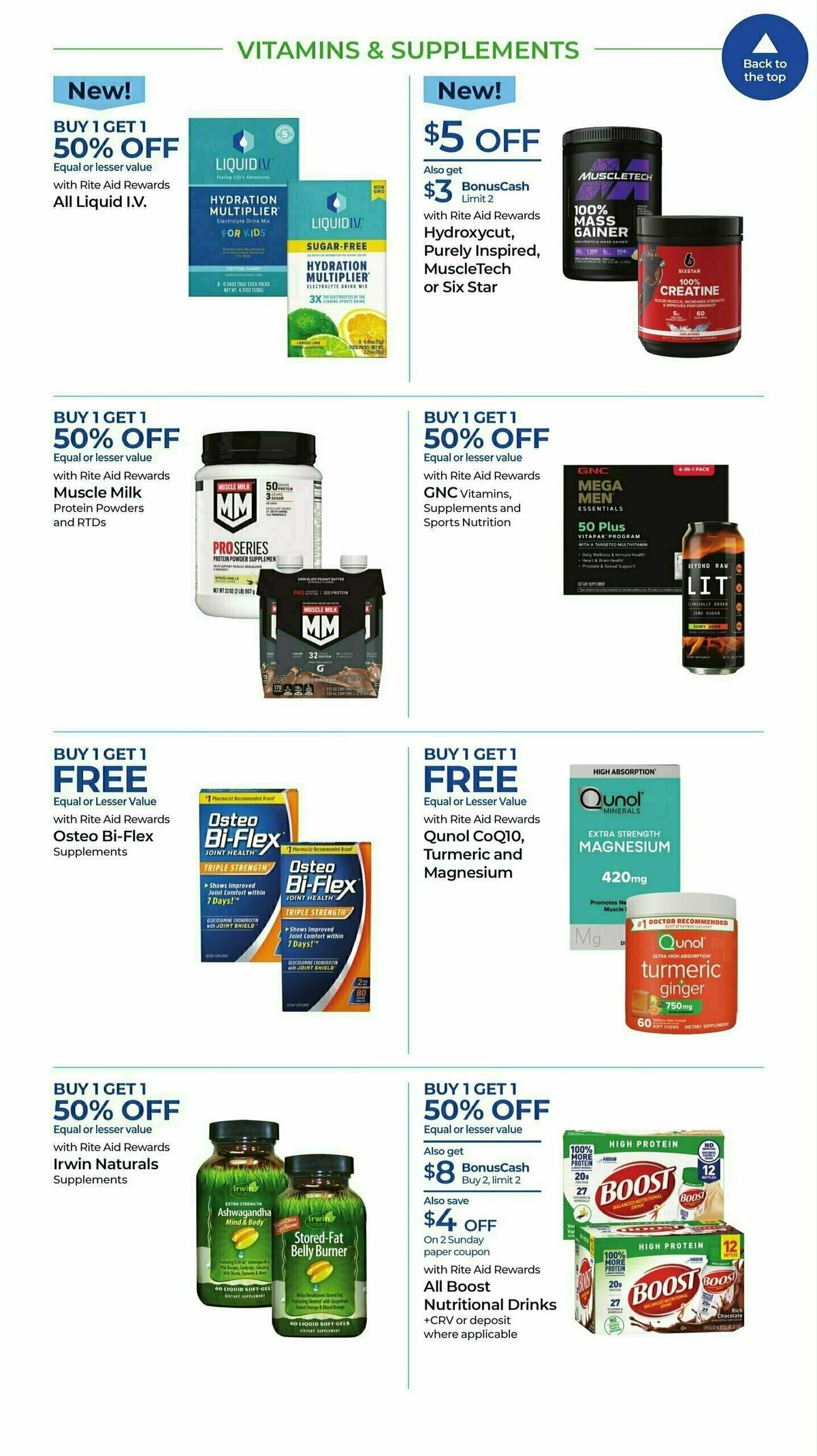 Rite Aid Weekly Ad from September 10