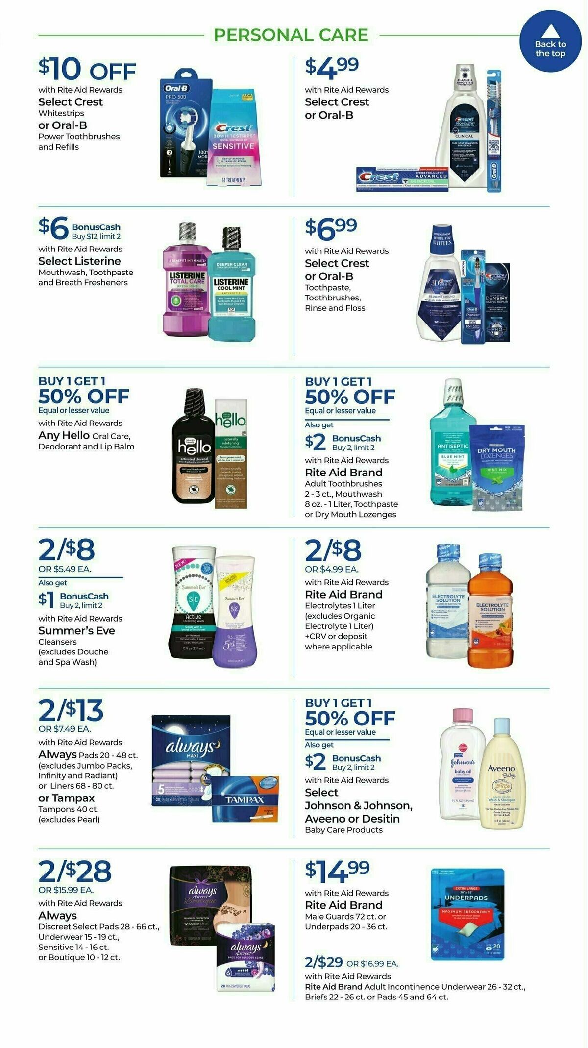 Rite Aid Weekly Ad from September 17