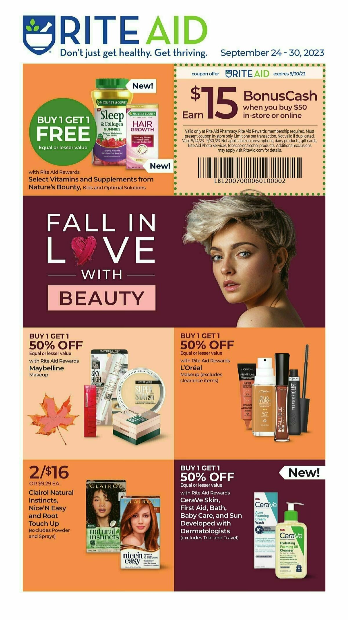 Rite Aid Weekly Ad from September 24