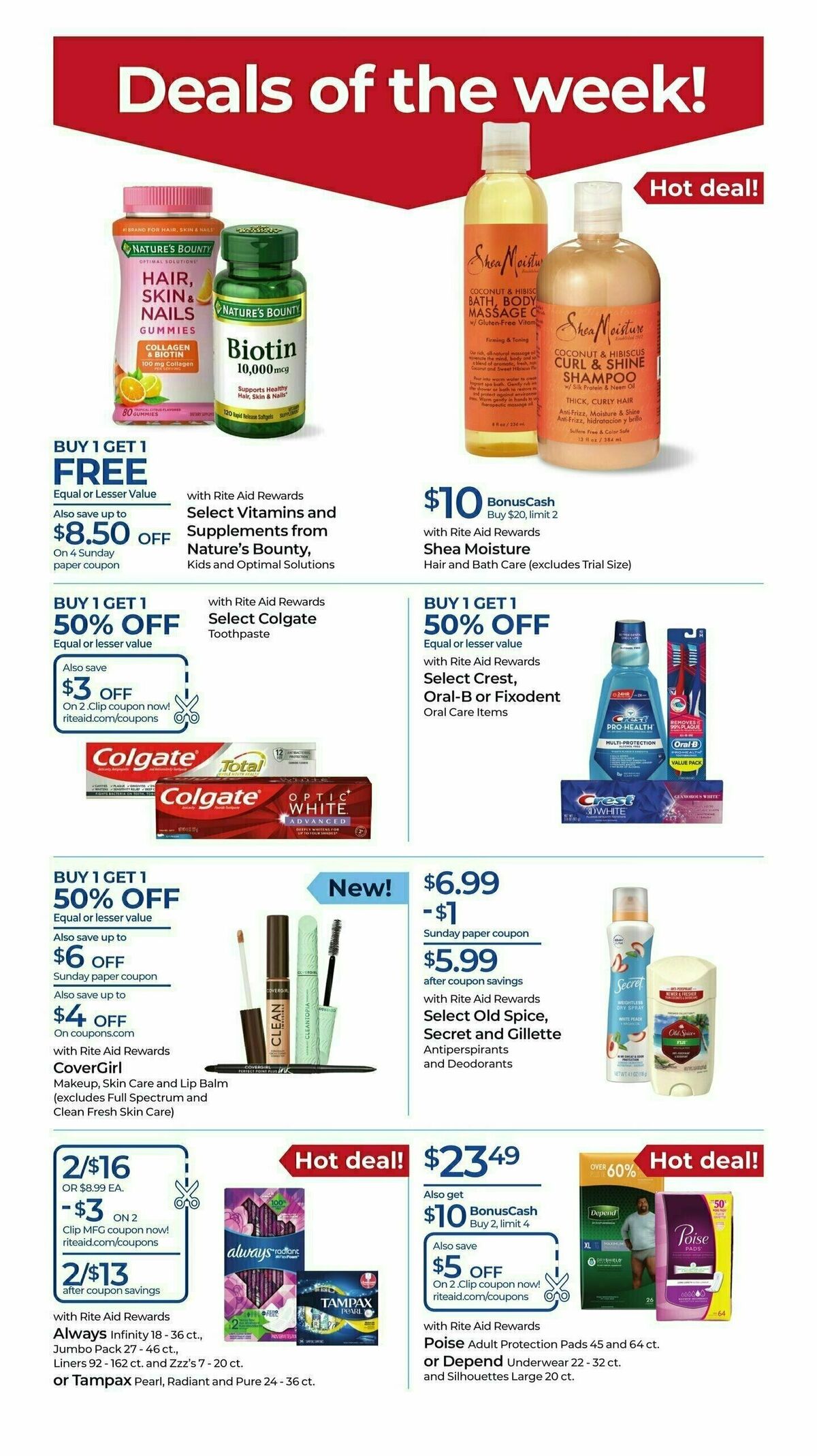 Rite Aid Weekly Ad from October 1