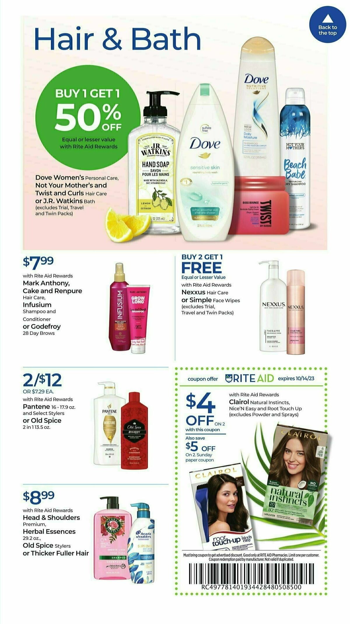 Rite Aid Weekly Ad from October 8