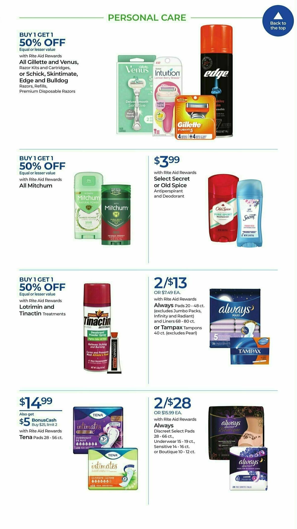Rite Aid Weekly Ad from October 15