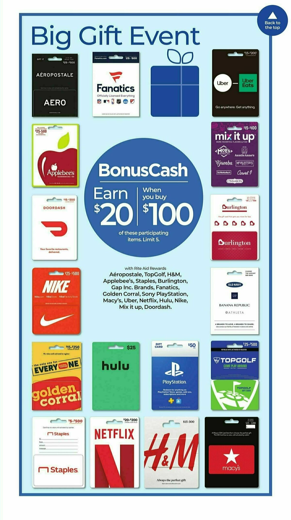 Rite Aid Weekly Ad from October 15