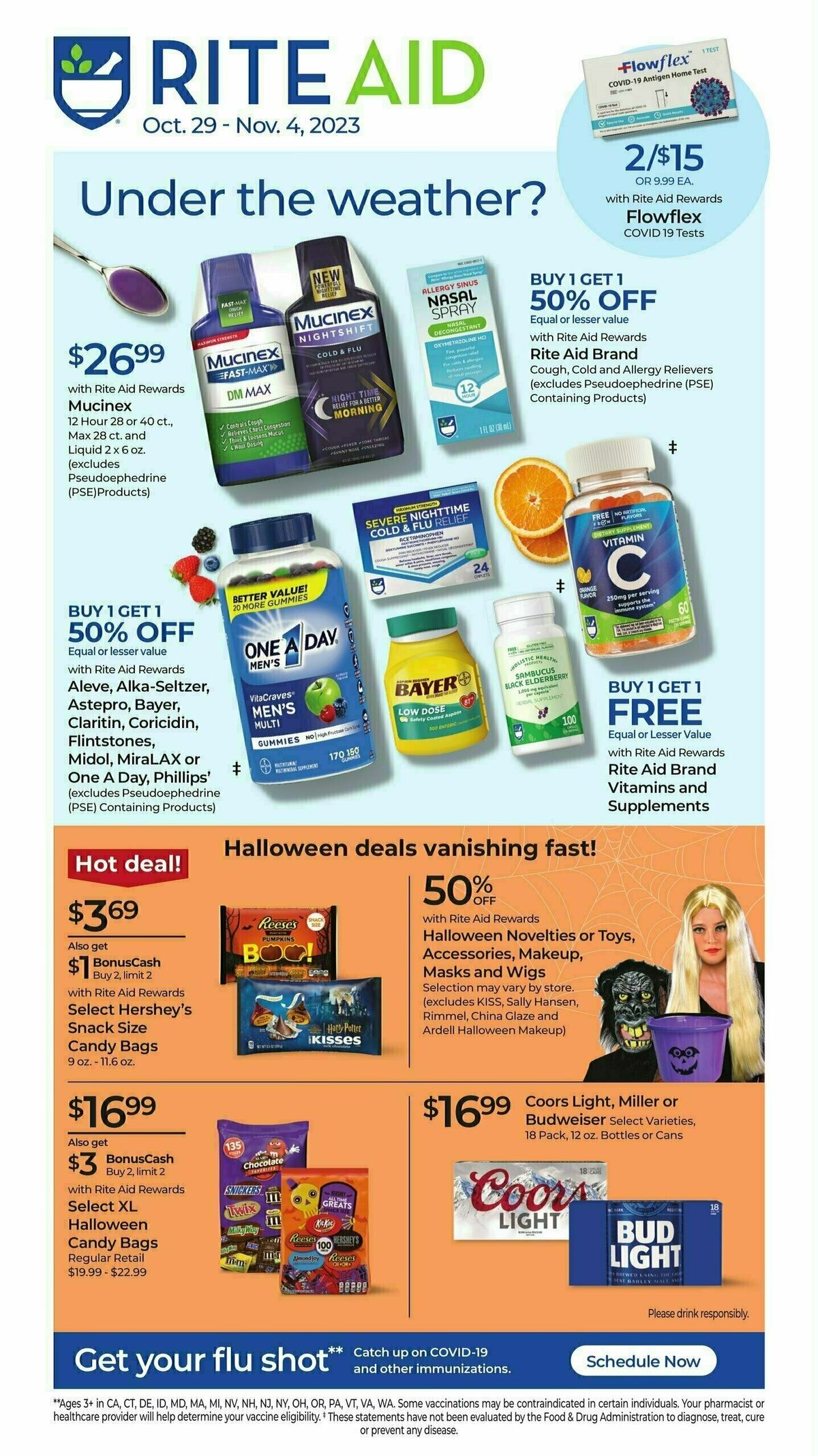 Rite Aid Weekly Ad from October 29