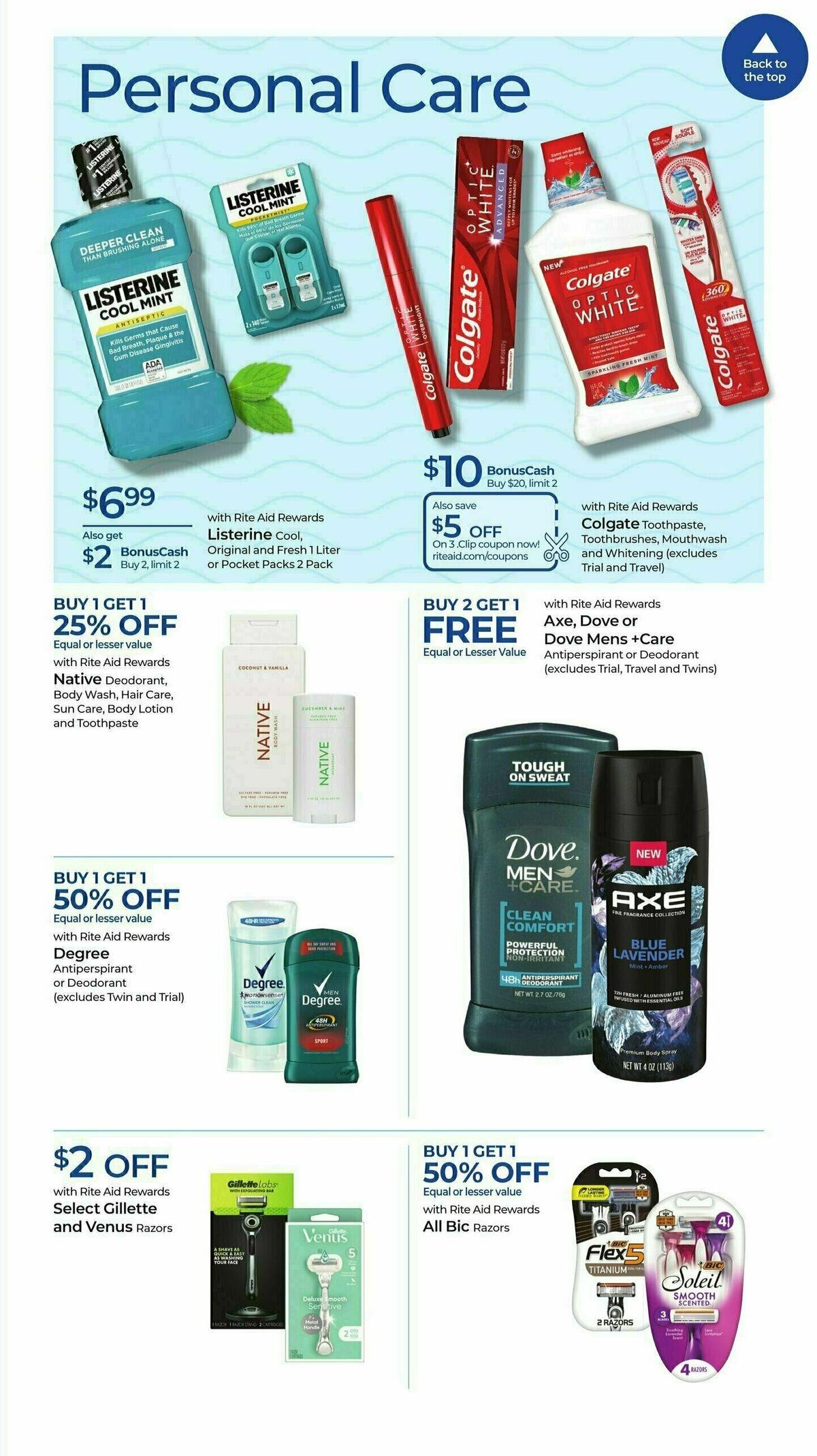 Rite Aid Weekly Ad from October 29