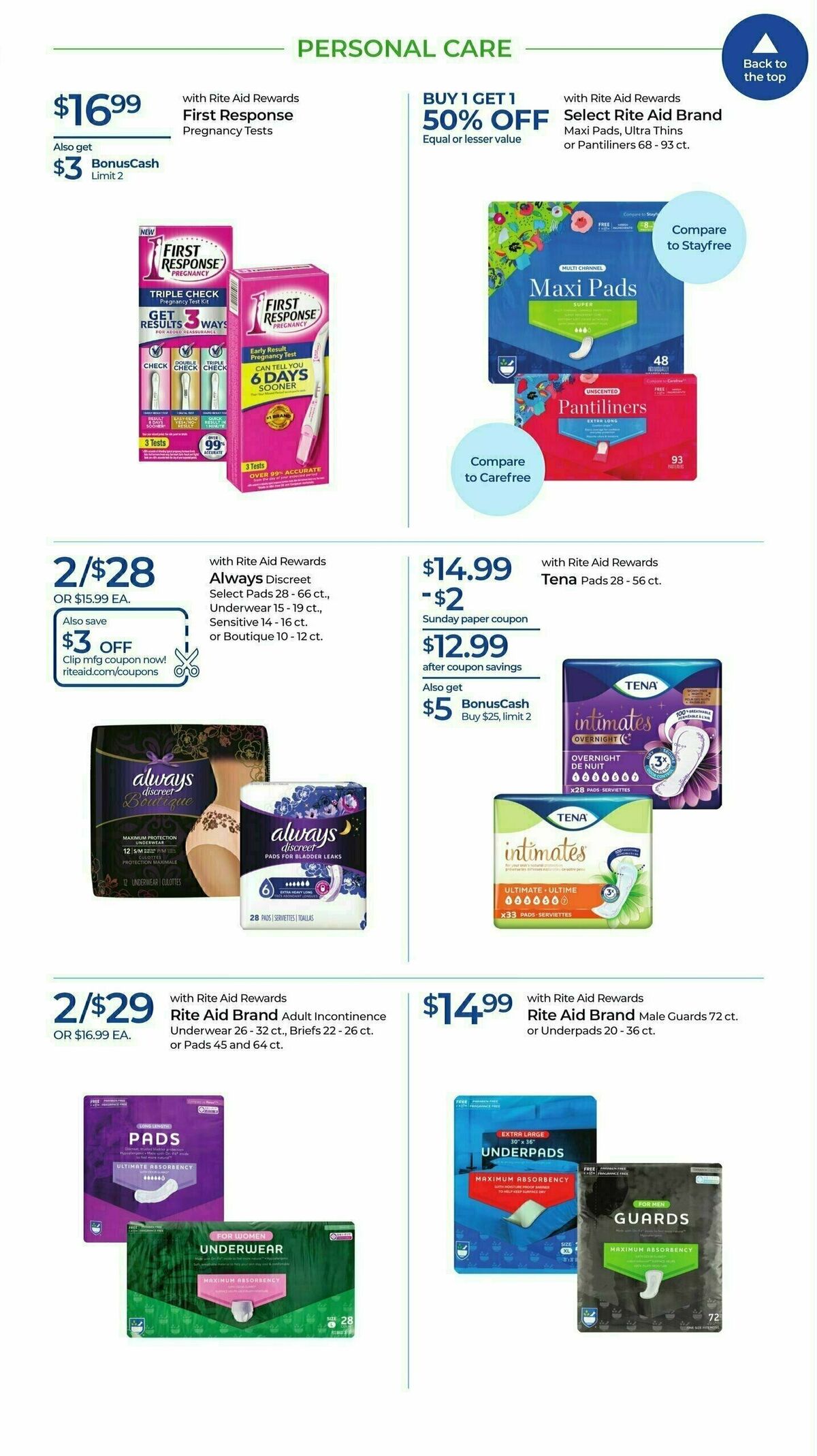 Rite Aid Weekly Ad from October 29