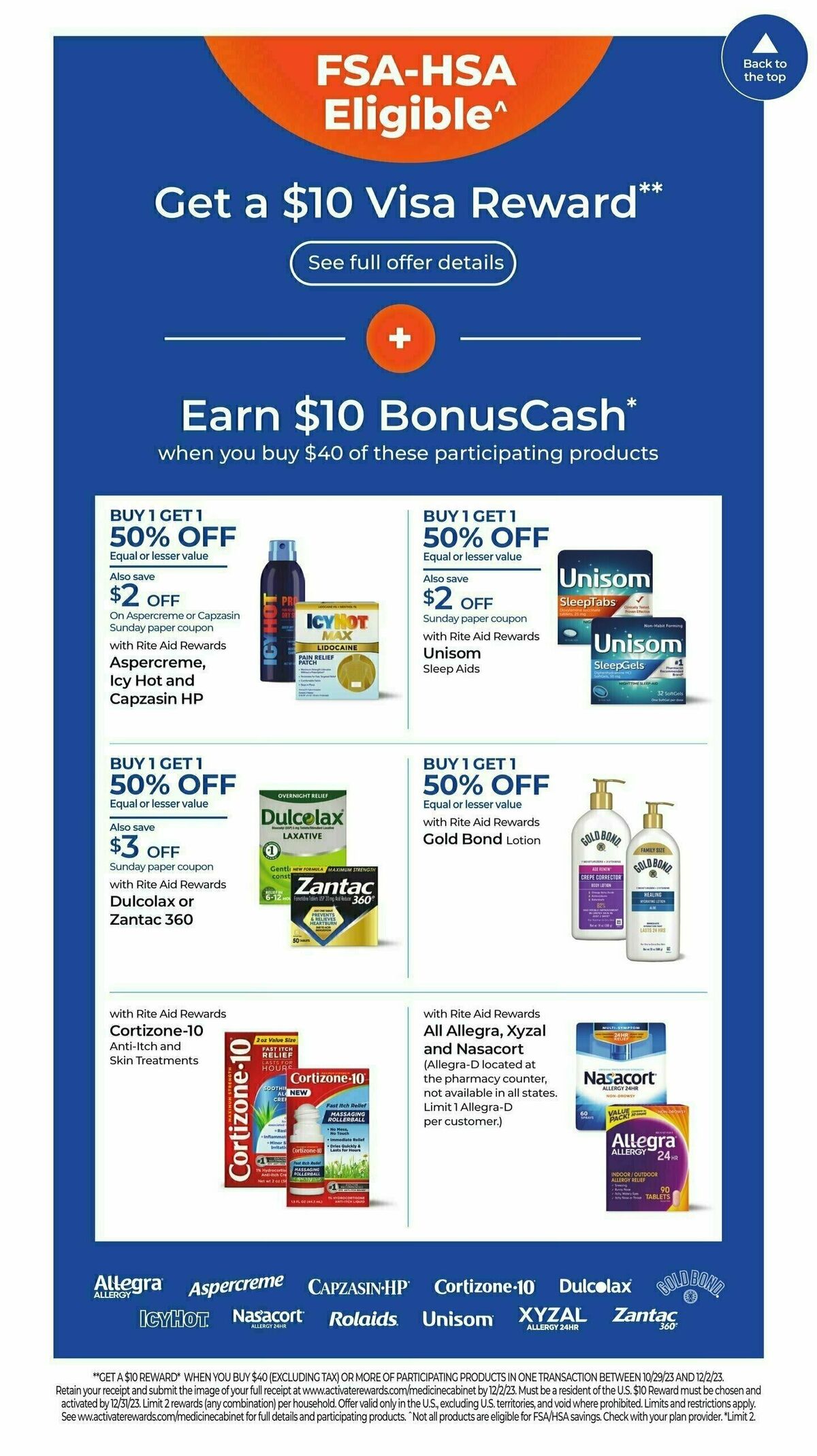 Rite Aid Weekly Ad from October 29