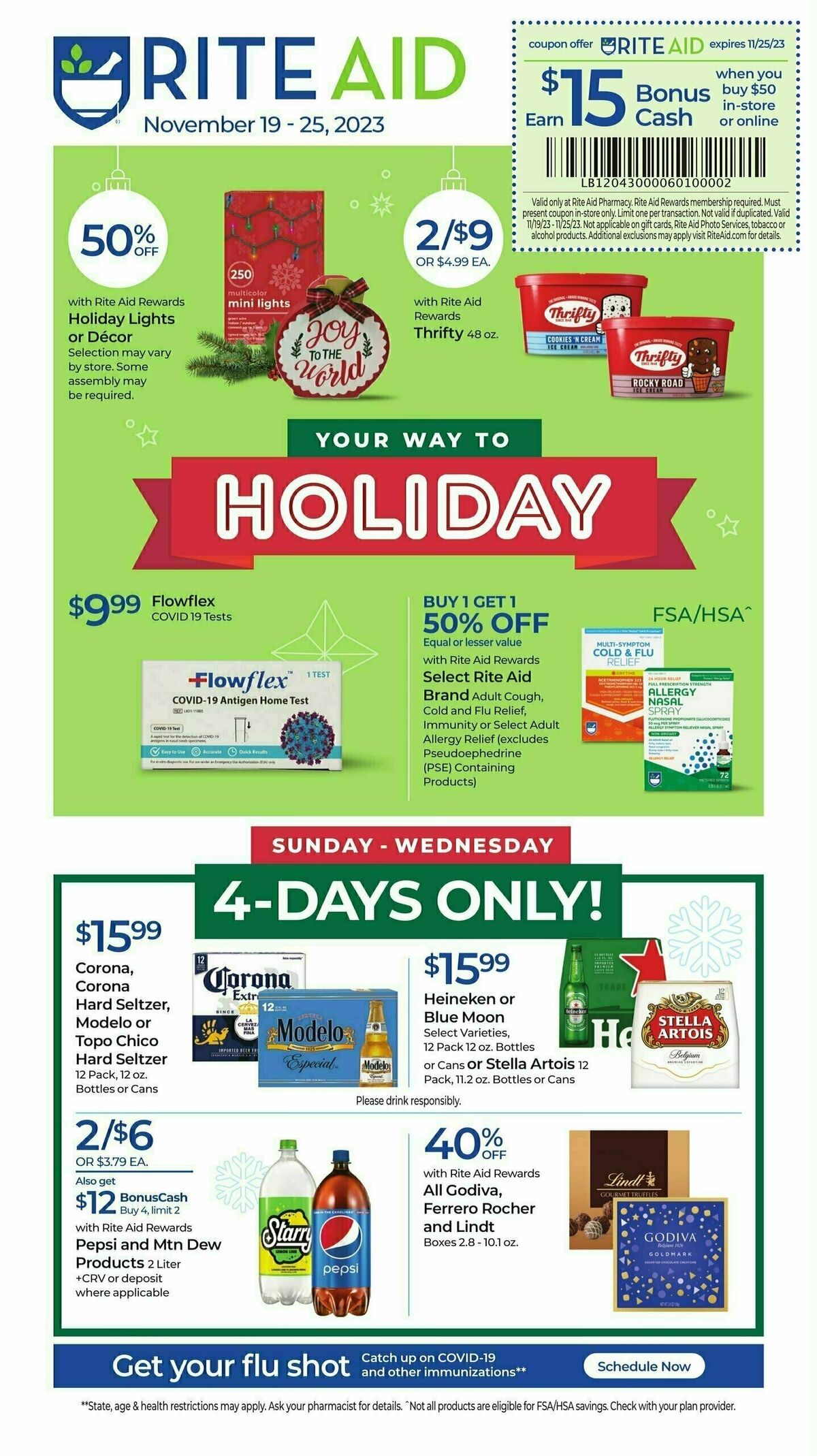 Rite Aid Weekly Ad from November 19