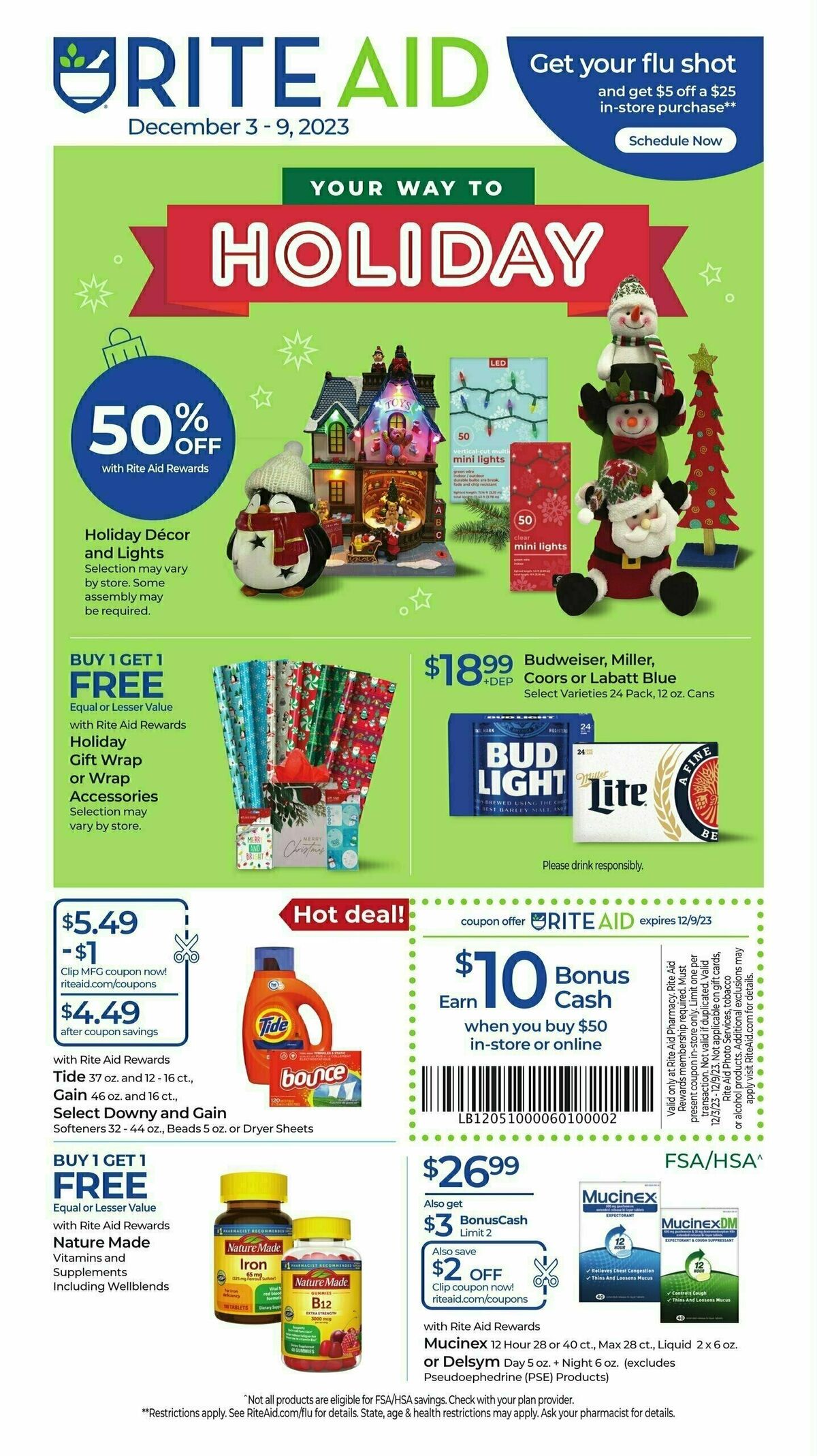 Rite Aid Weekly Ad from December 3