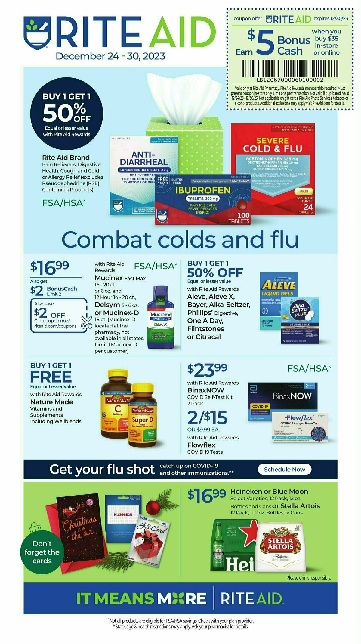 Rite Aid Weekly Ad from December 24