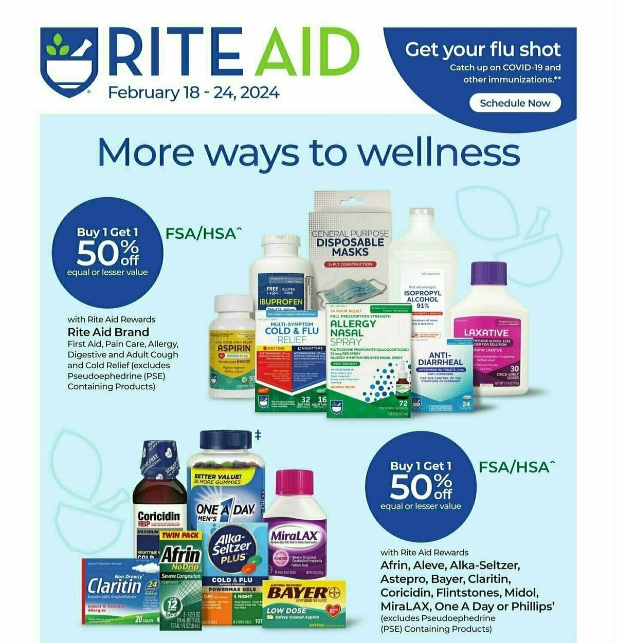 Rite Aid Weekly Ad from February 18