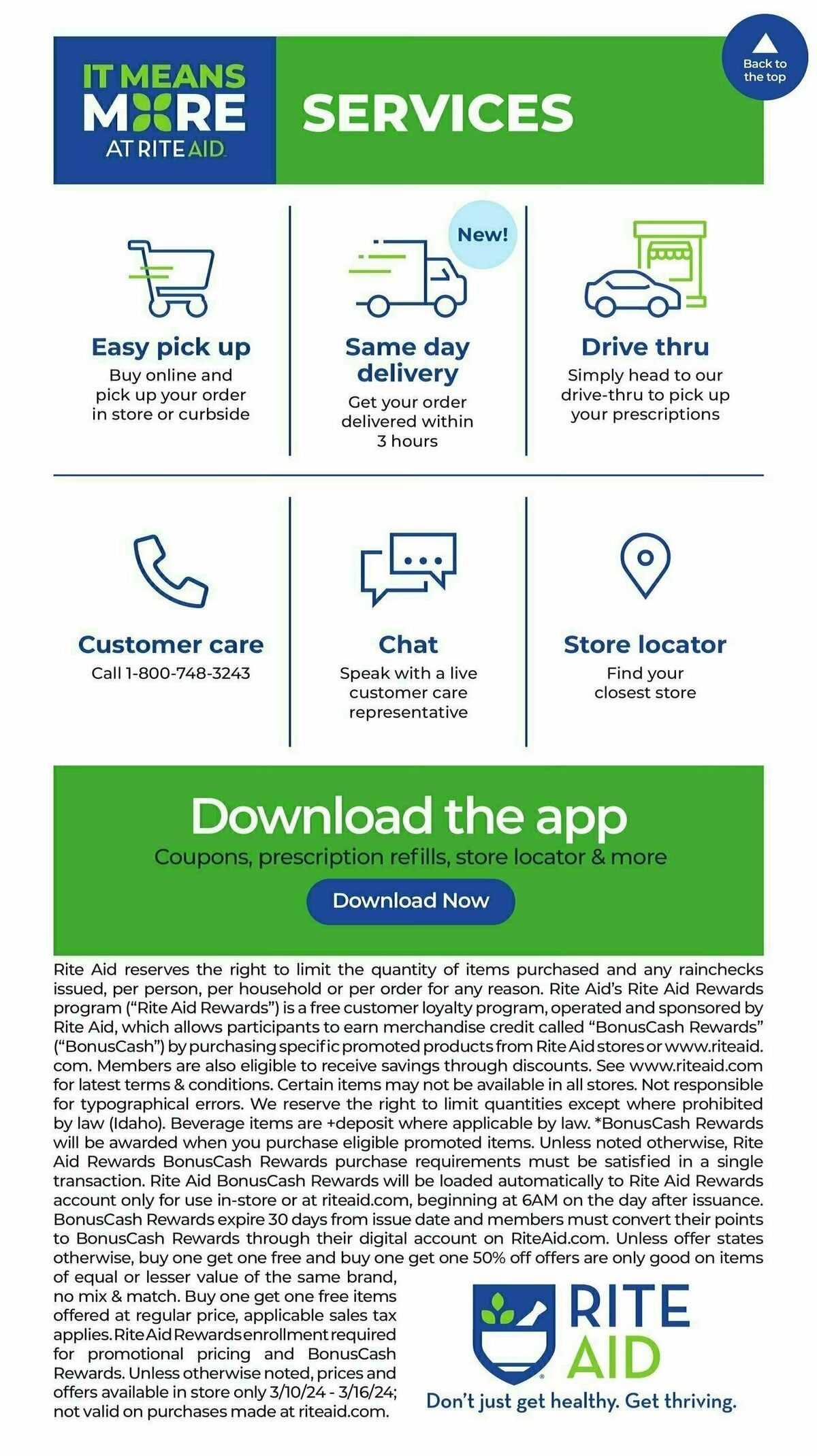 Rite Aid Weekly Ad from March 10