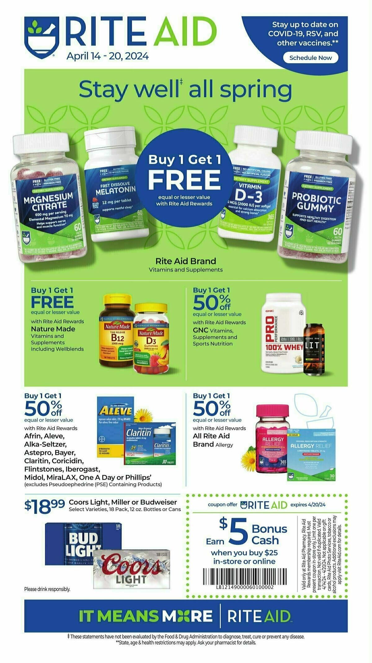 Rite Aid Weekly Ad from April 14