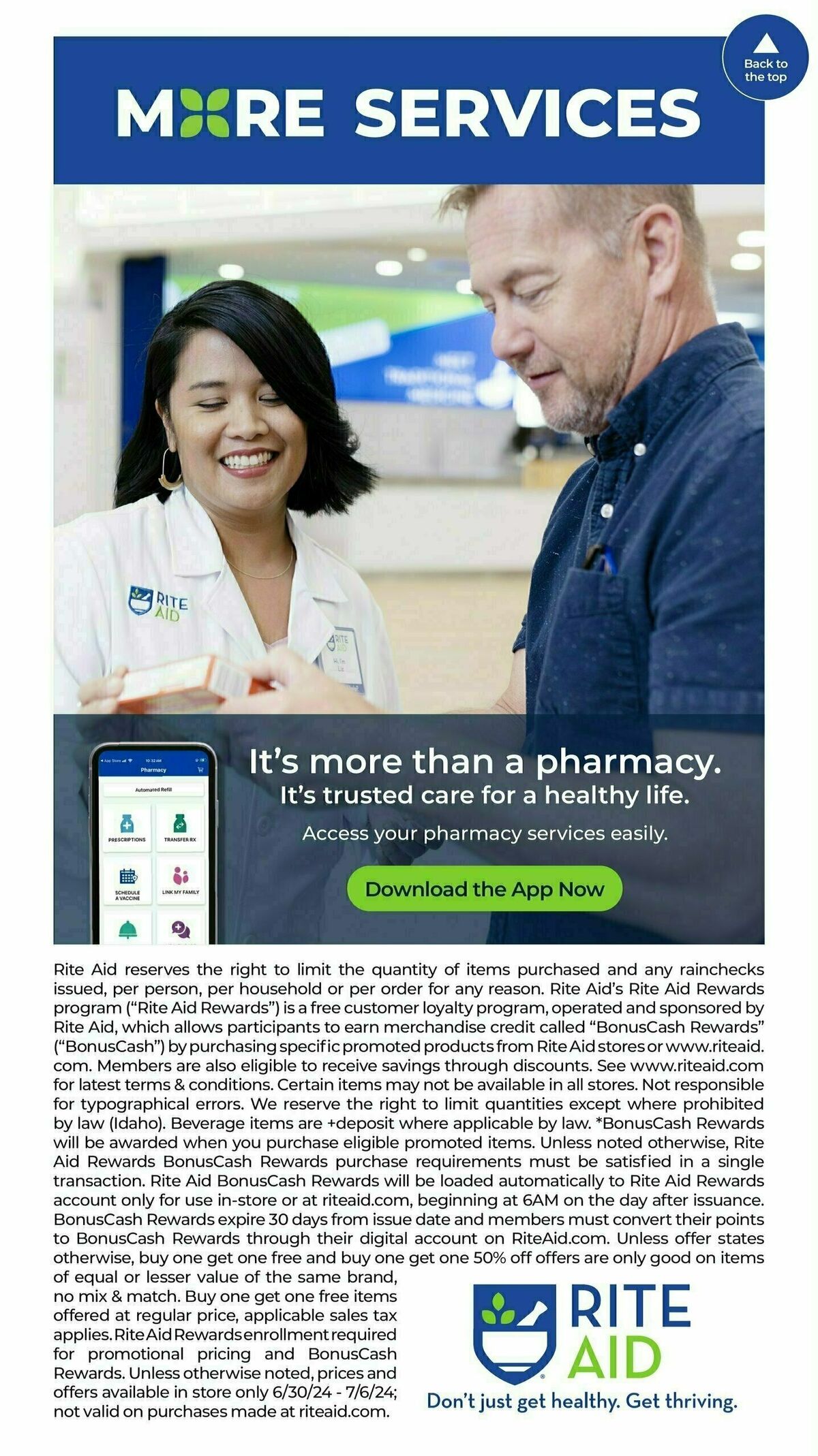 Rite Aid Weekly Ad from June 30
