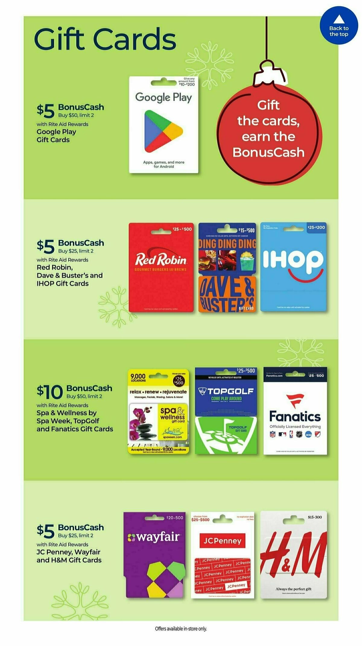 Rite Aid Weekly Ad from December 15