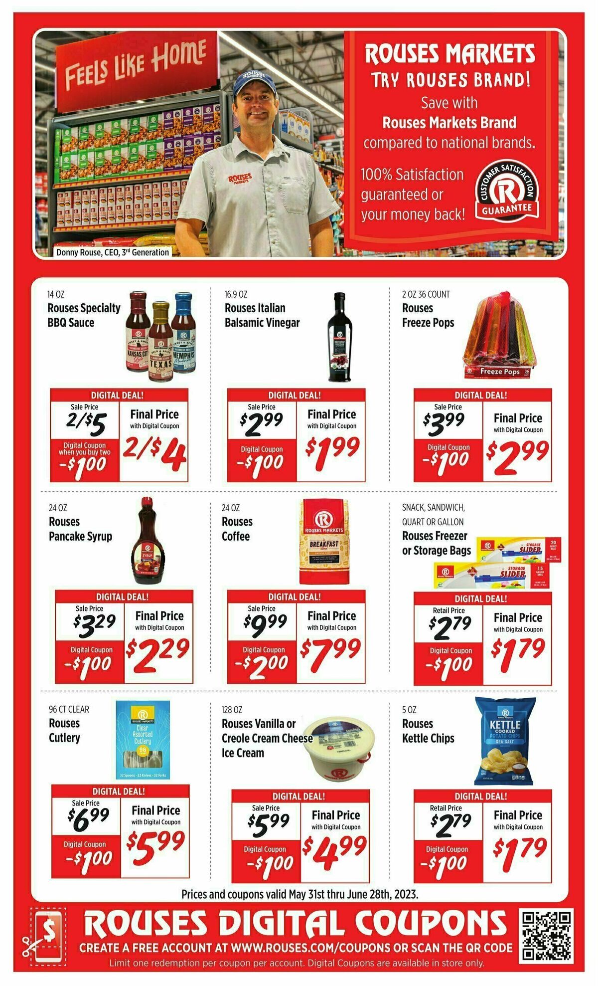 Rouses Markets Digital Coupons Weekly Ad from May 31