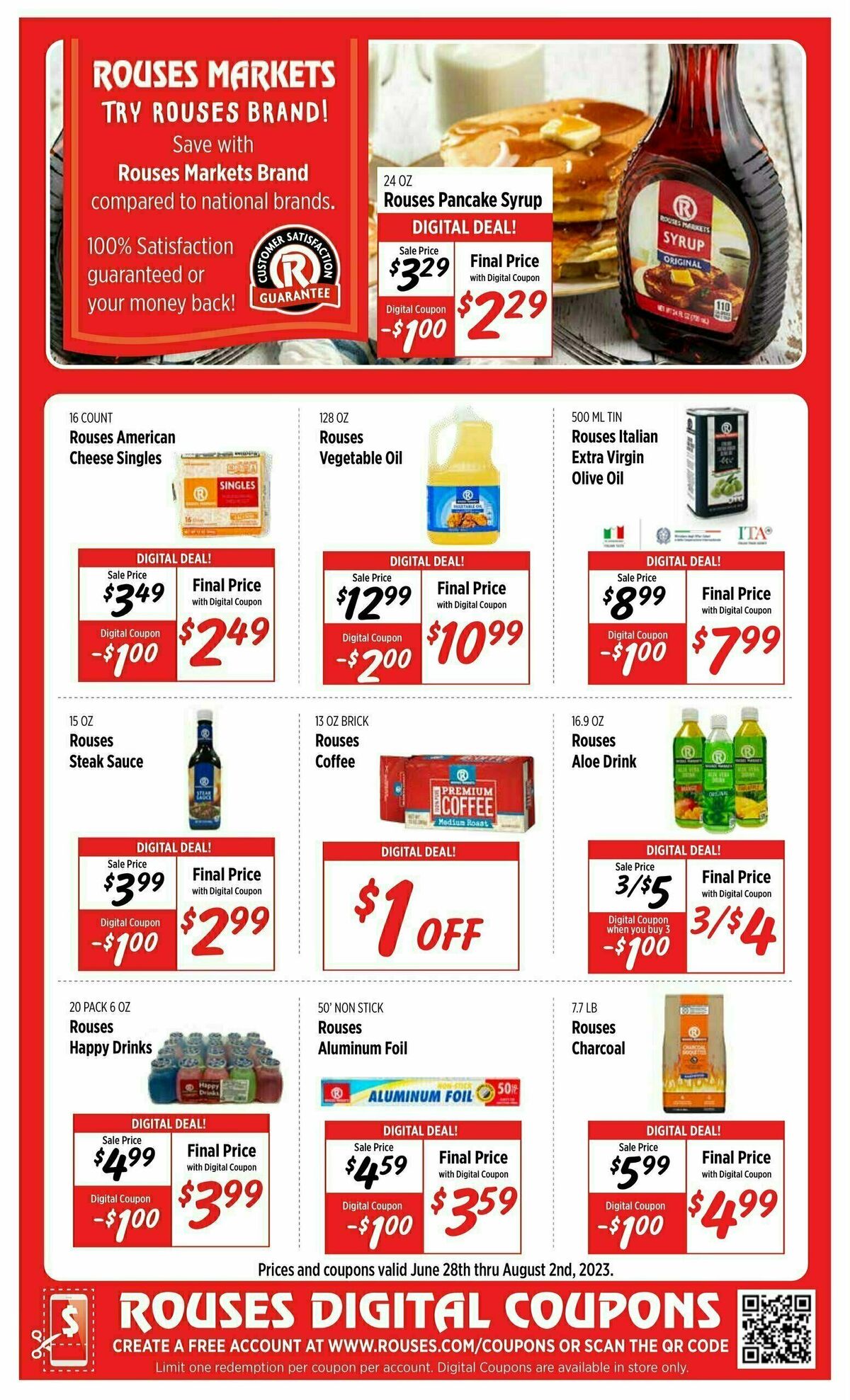 Rouses Markets July 2023 Weekly Ad from June 28