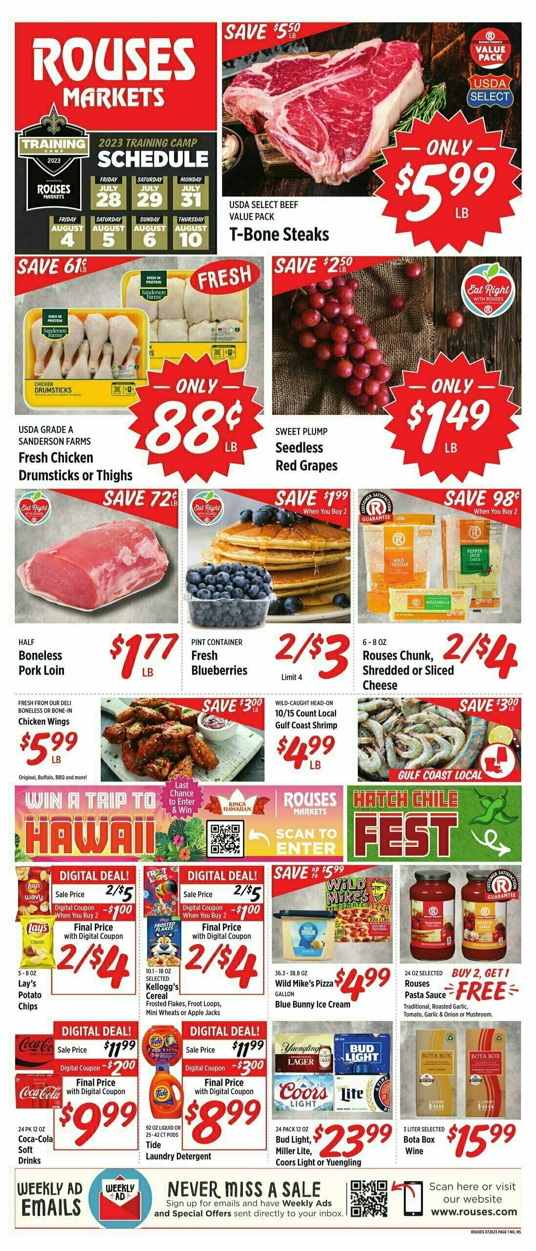 Rouses Markets Weekly Ad from July 26