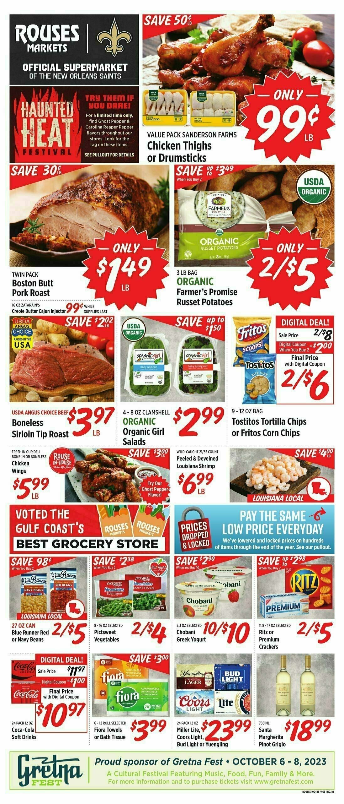 Rouses Markets Weekly Ad from October 4