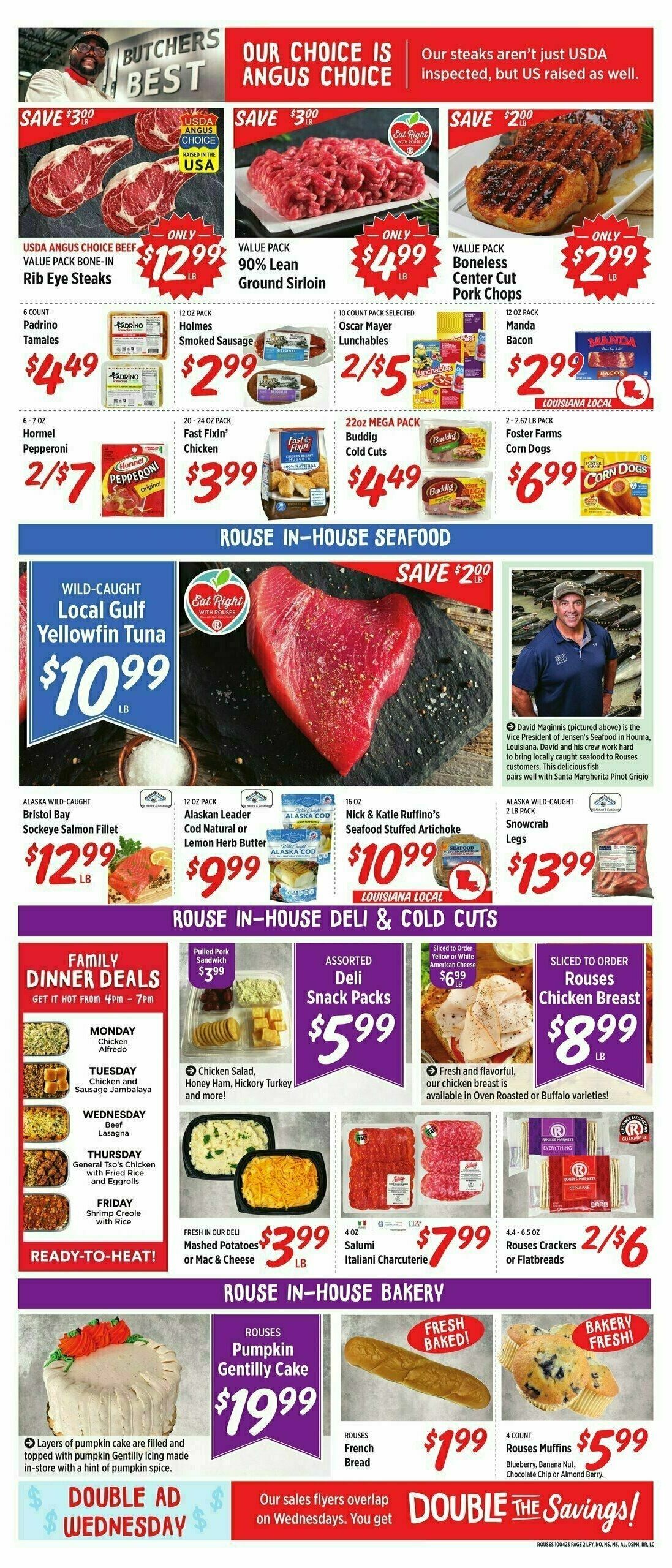 Rouses Markets Weekly Ad from October 4