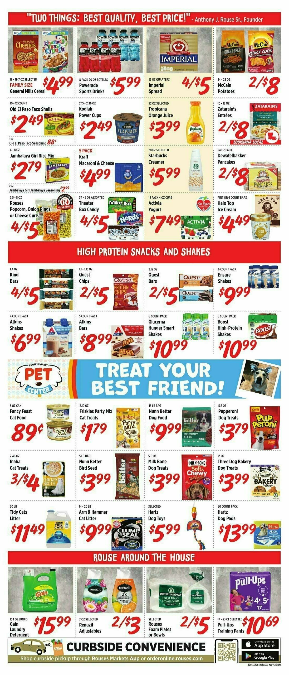 Rouses Markets Weekly Ad from October 4