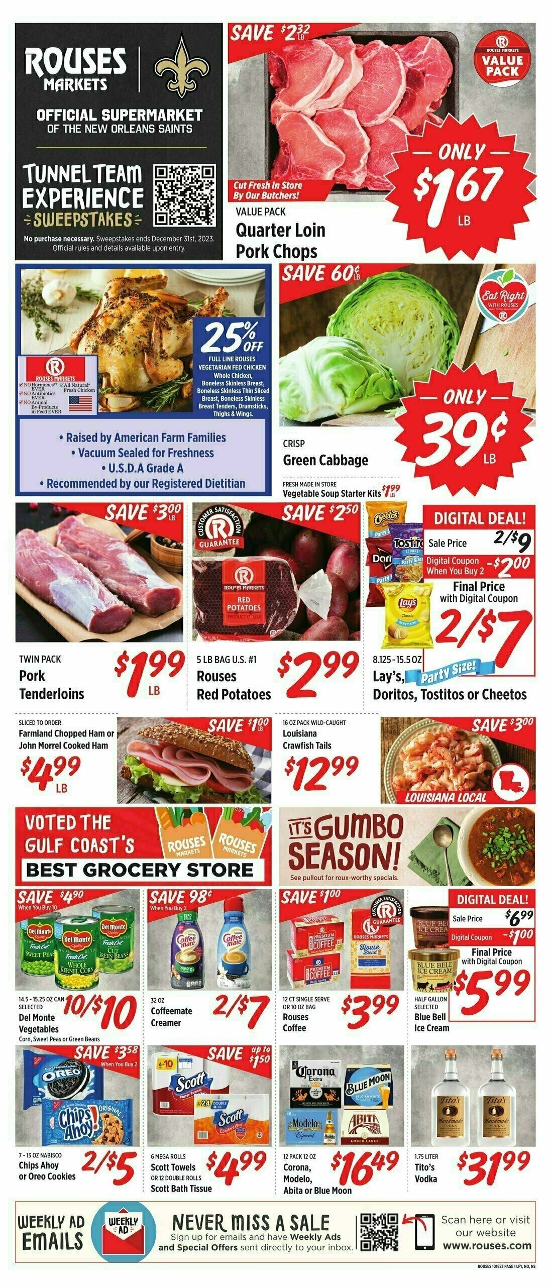 Rouses Markets Weekly Ad from October 18