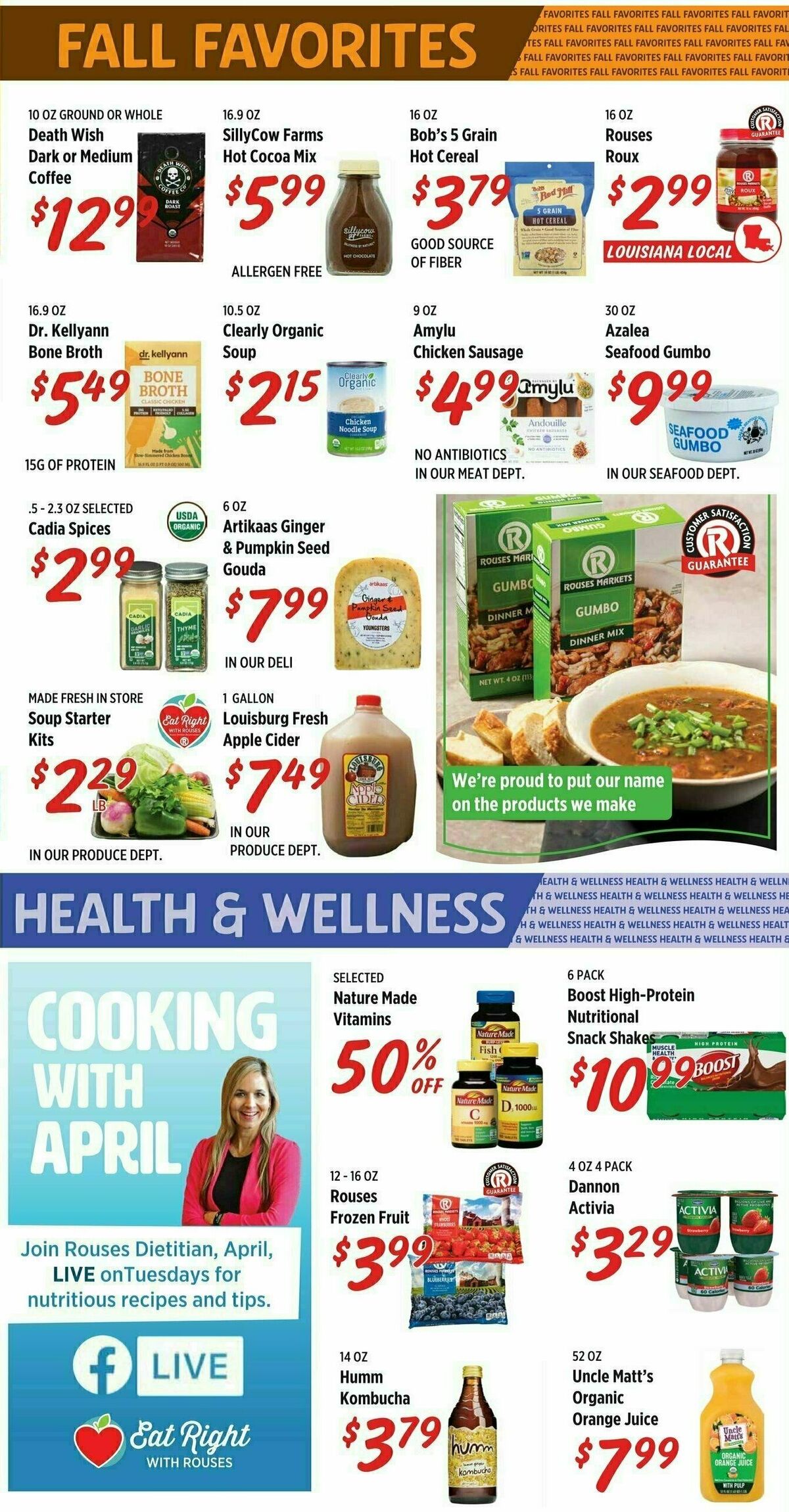 Rouses Markets Weekly Ad from October 25