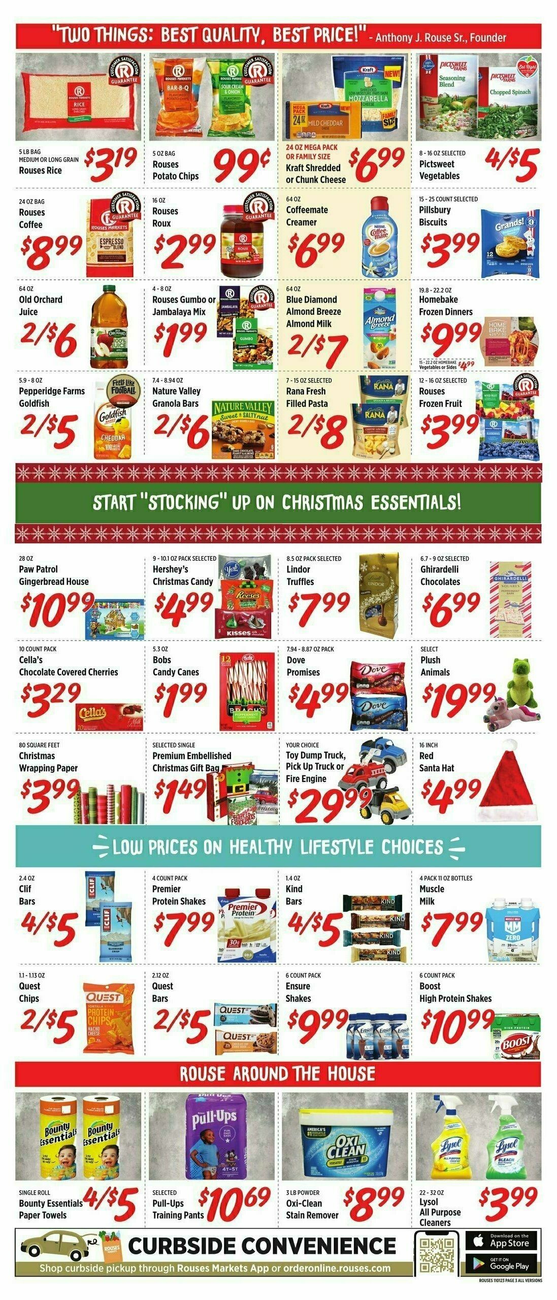 Rouses Markets Weekly Ad from November 1