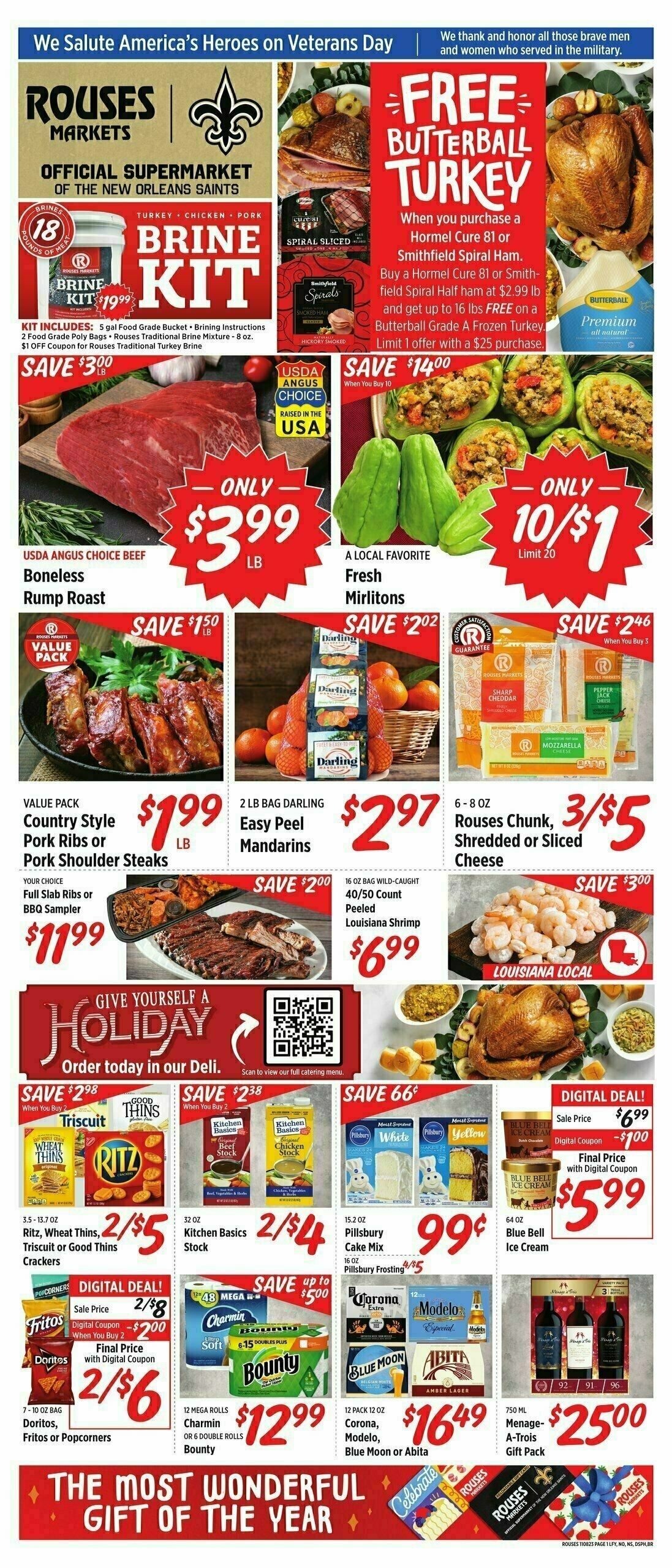 Rouses Markets Weekly Ad from November 8