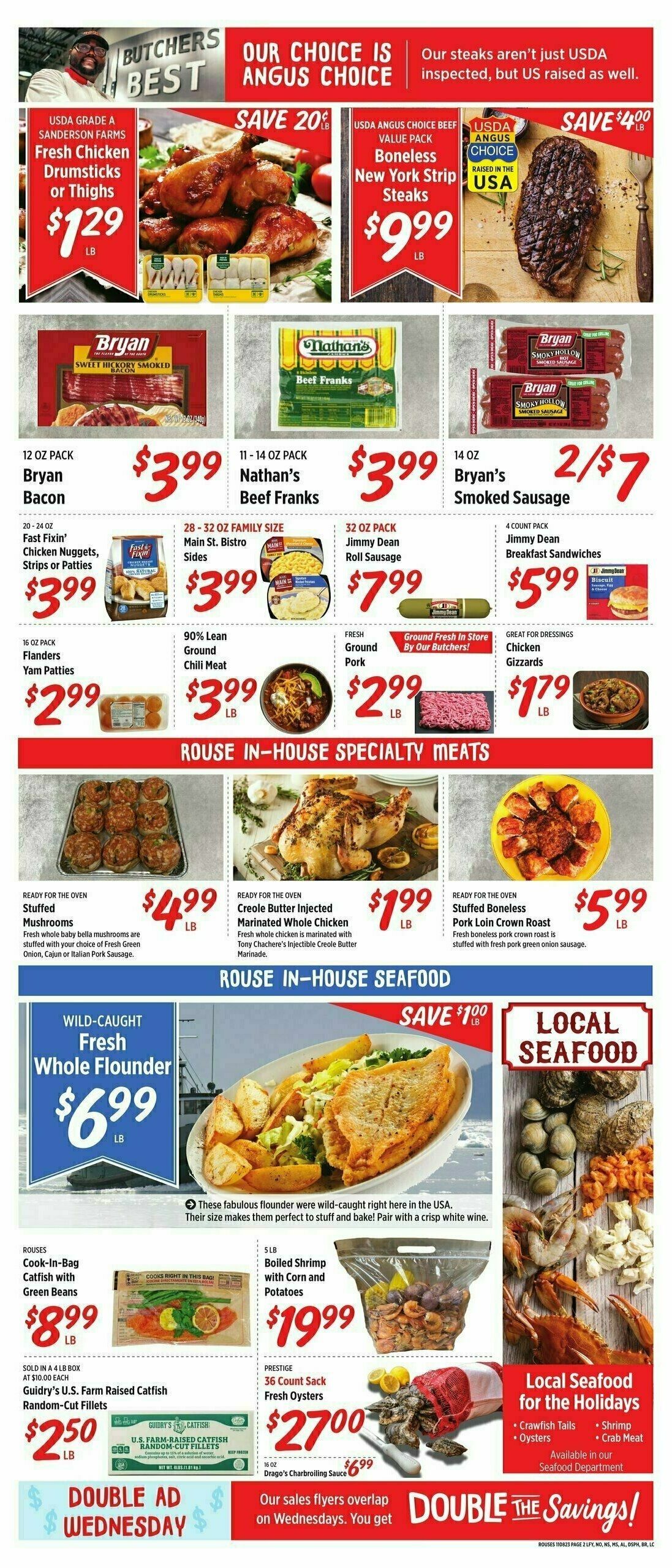 Rouses Markets Weekly Ad from November 8