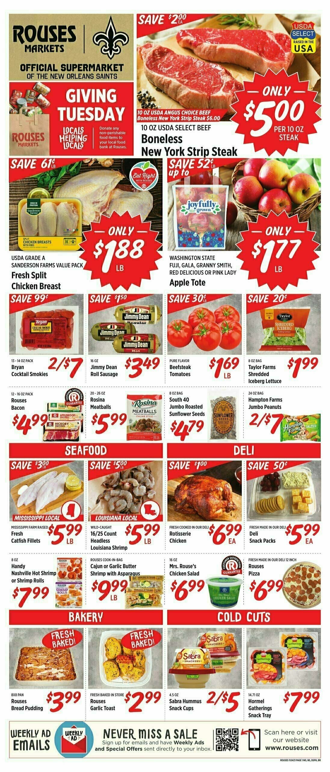 Rouses Markets Weekly Ad from November 24