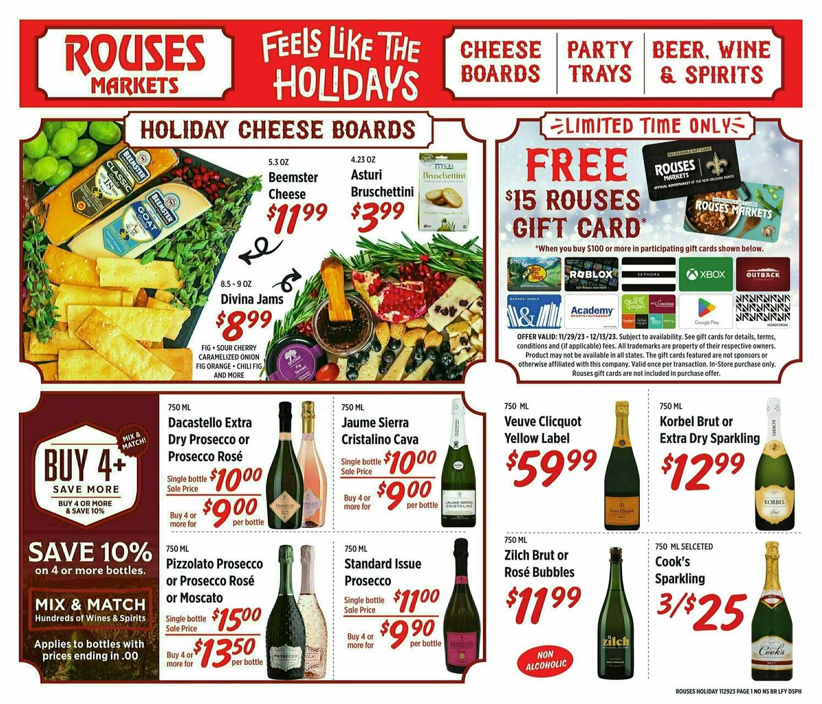 Rouses Markets Weekly Ad from November 29
