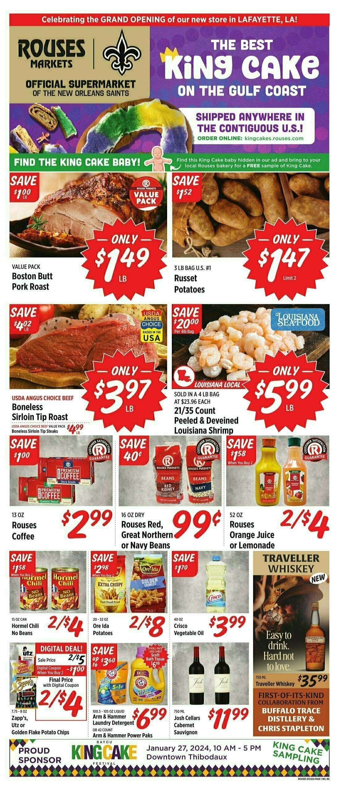 Rouses Markets Weekly Ad from January 25