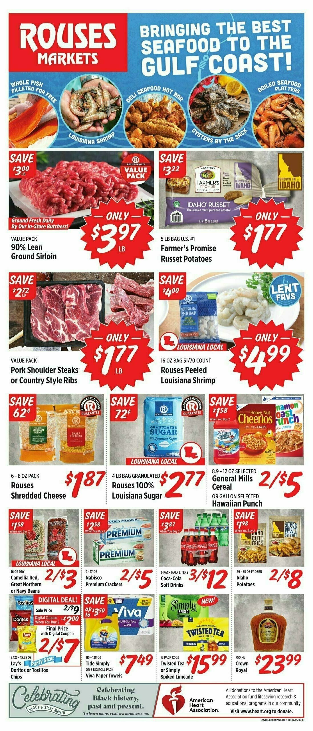 Rouses Markets Weekly Ad from February 21