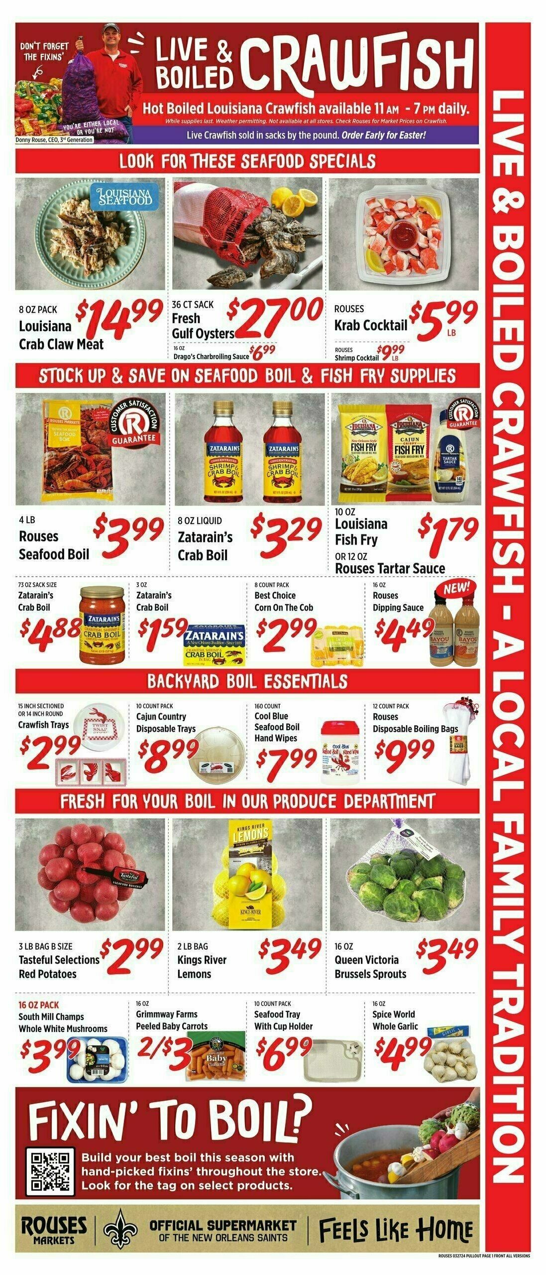 Rouses Markets Weekly Ad from March 27