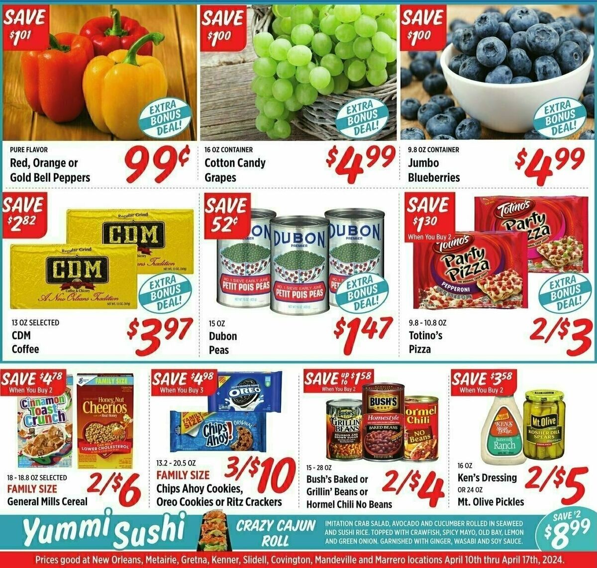 Rouses Markets Weekend Weekly Ad from April 10