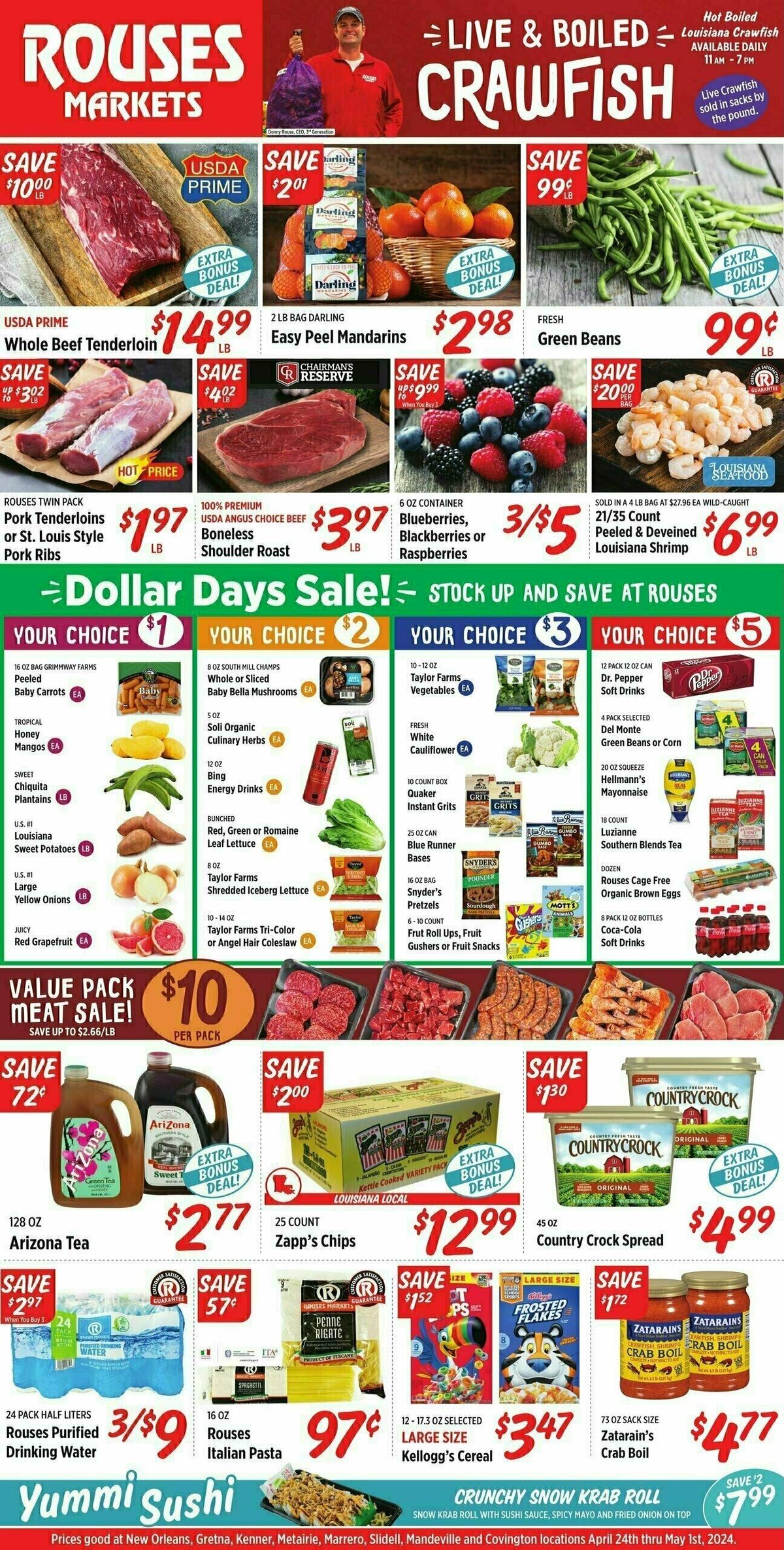Rouses Markets Weekend Ad Weekly Ad from April 26