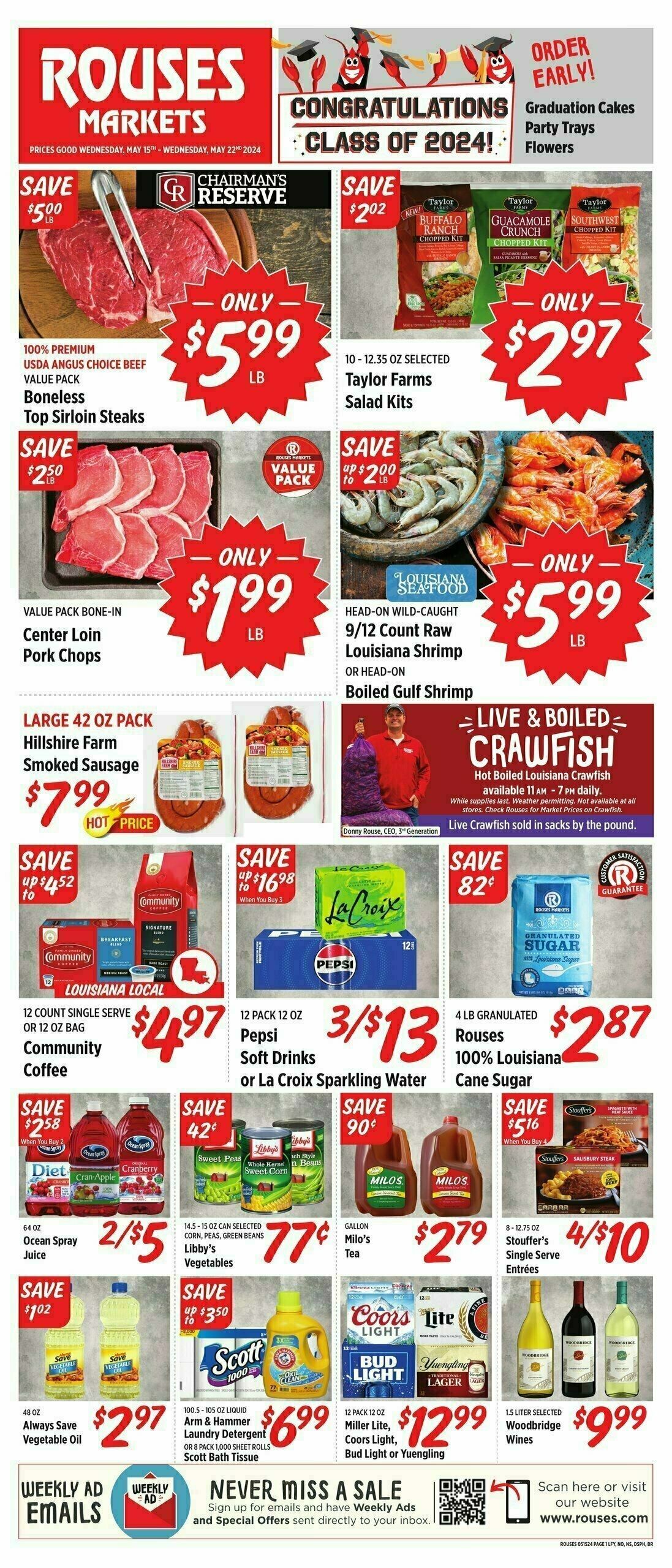 Rouses Markets Weekly Ad from May 15