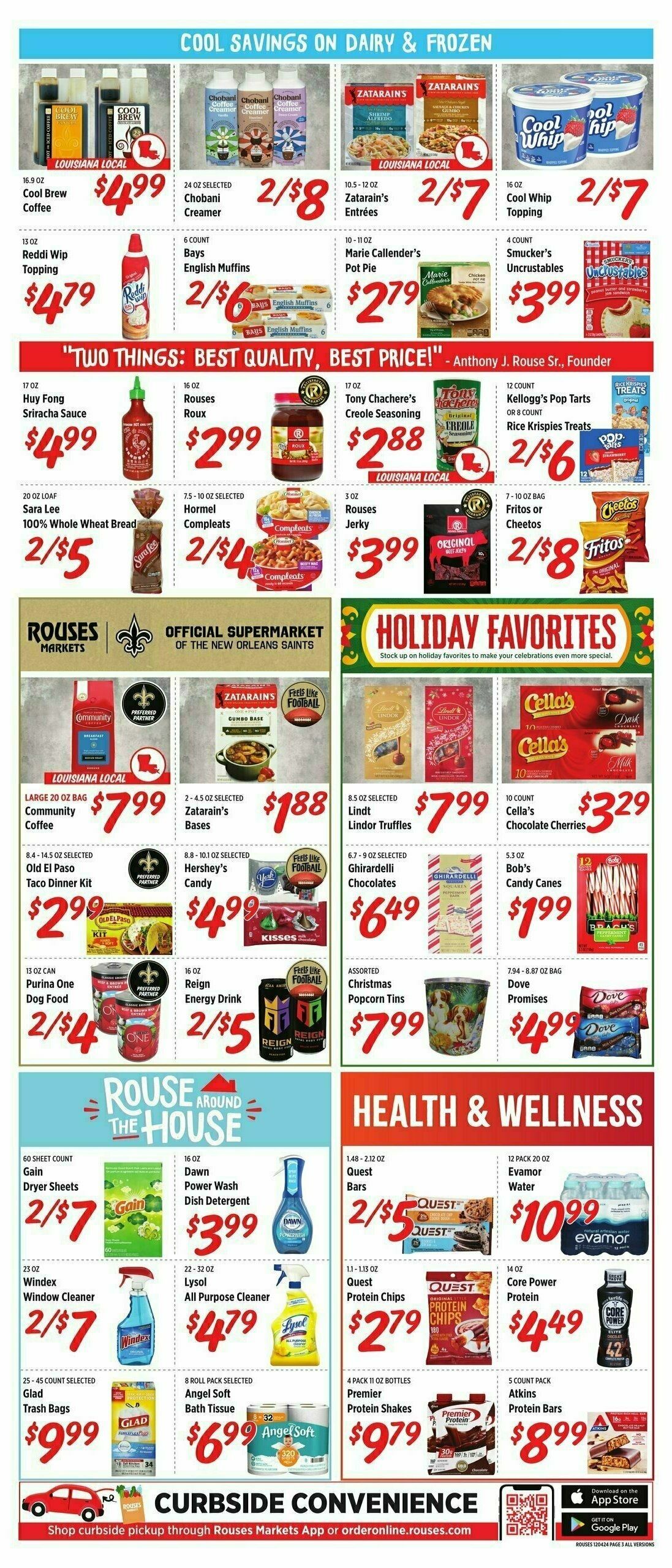Rouses Markets Weekly Ad from December 4