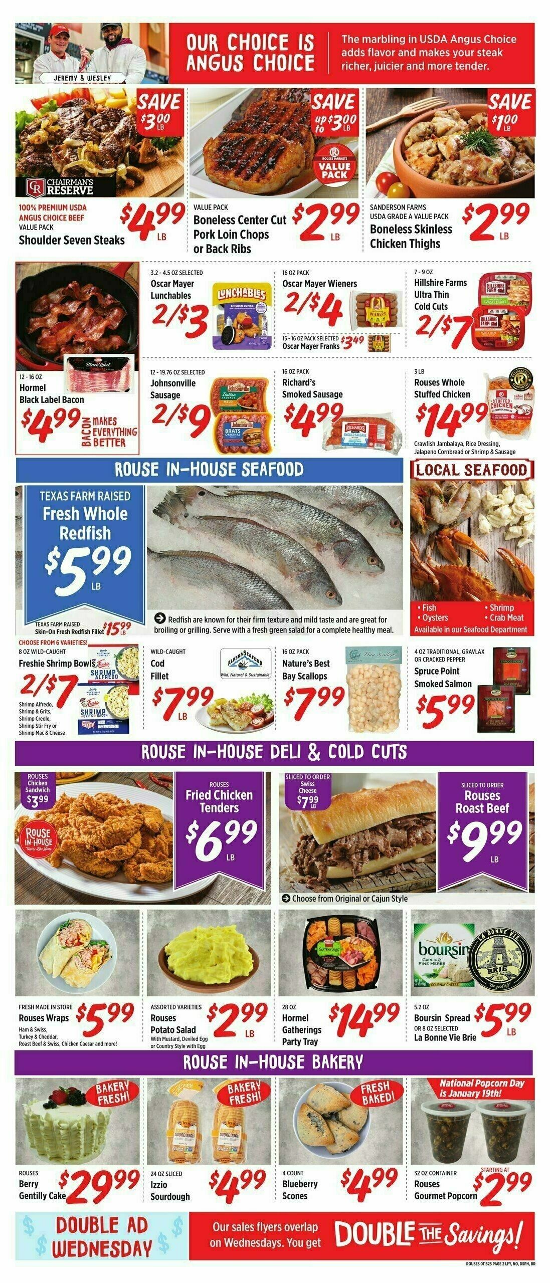 Rouses Markets Weekly Ad from January 15