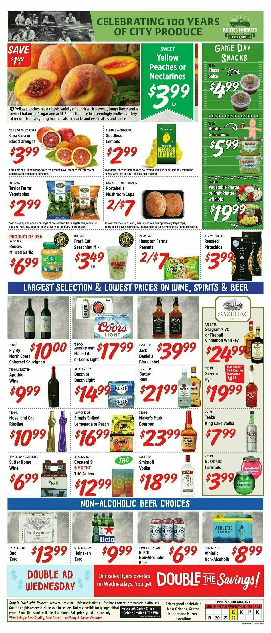 Rouses Markets Weekly Ad from January 15